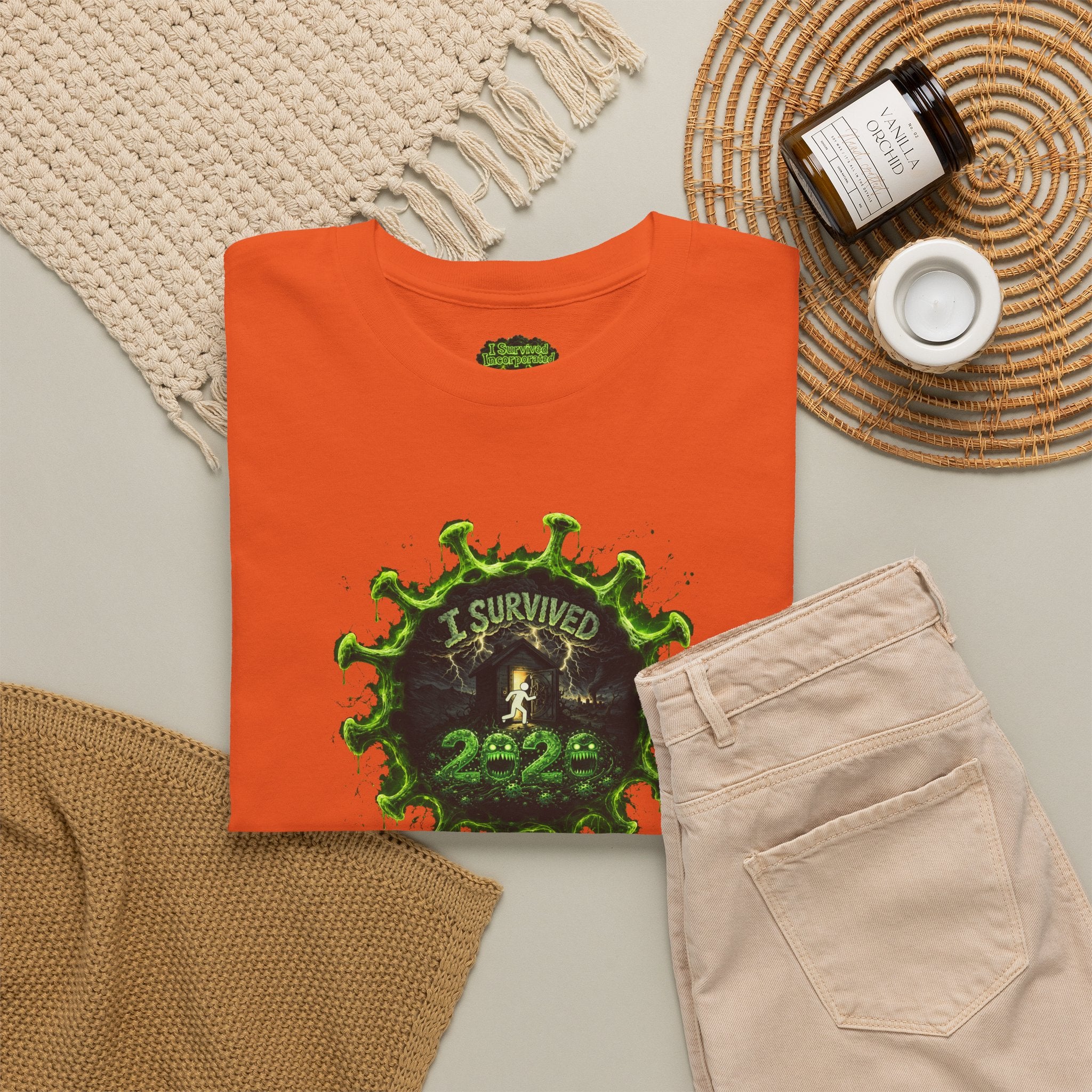 I Survived 2020 — PANDEMIC S1:E1: Director's Cut Special Edition "COVID-19: The Coronavirus" Unisex Garment-Dyed Tee