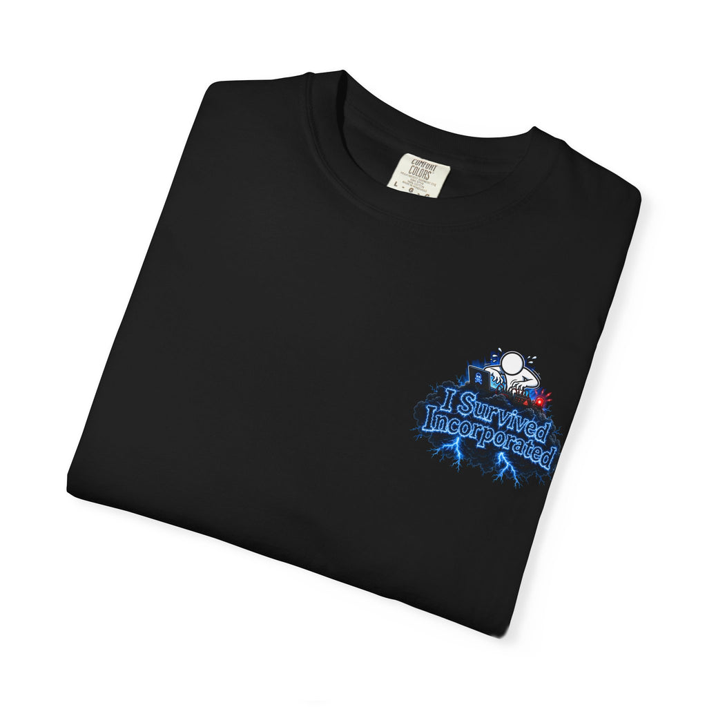 I Survived 2020 — "Please Stand By" Test Pattern Tee Lockdown Special Edition Summer Exclusive Unisex Garment-Dyed T-shirt