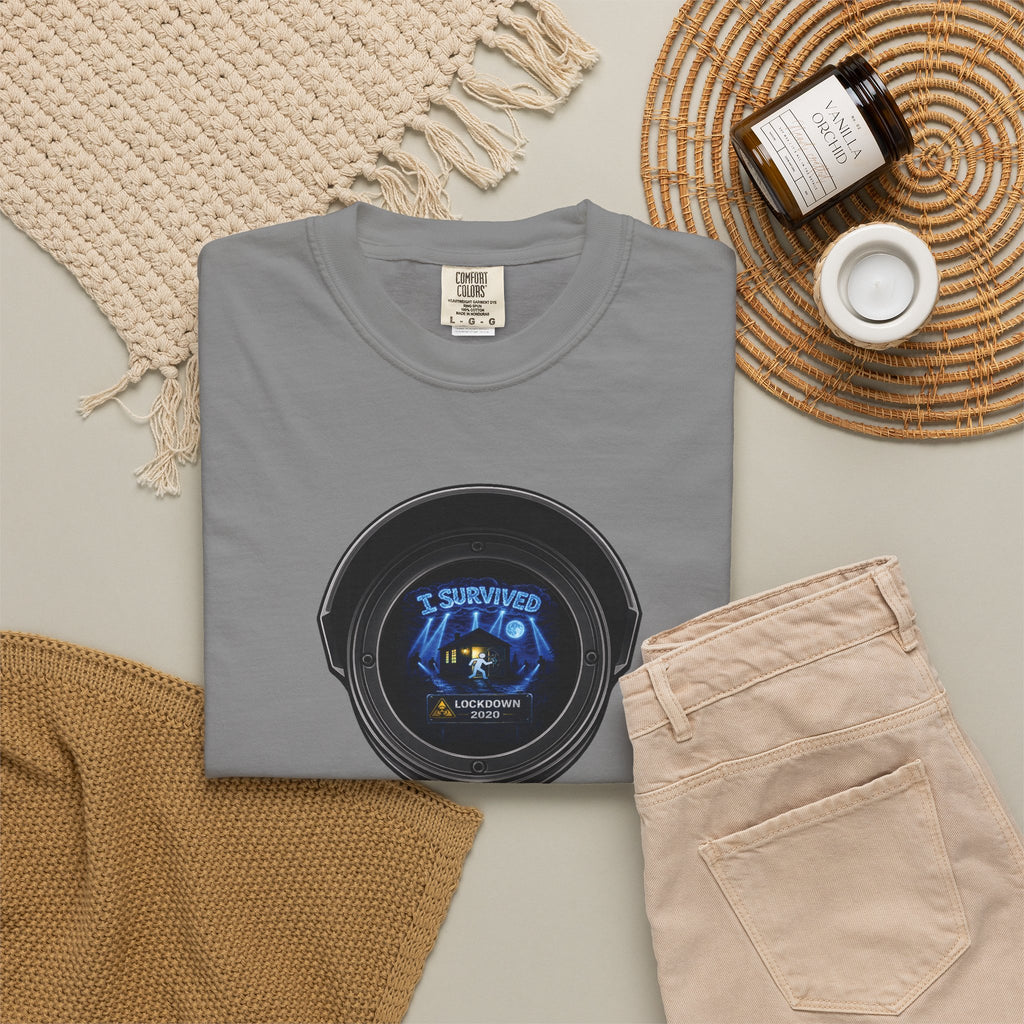 I Survived 2020 —  LOCKDOWN S3:E2: Director's Cut "Dating Under Lockdown" Unisex Garment-Dyed T-shirt