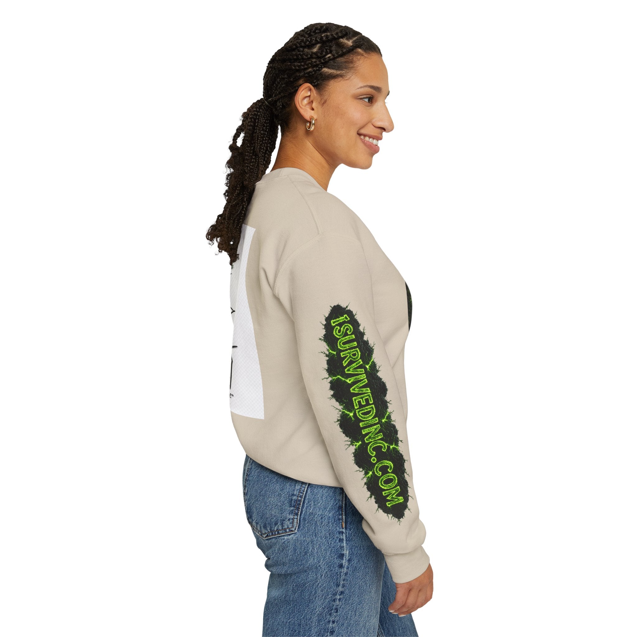 I Survived 2020 — S1:E5 "Delivery Doomsday" | Pandemic Edition Unisex Heavy Blend™ Crewneck Sweatshirt