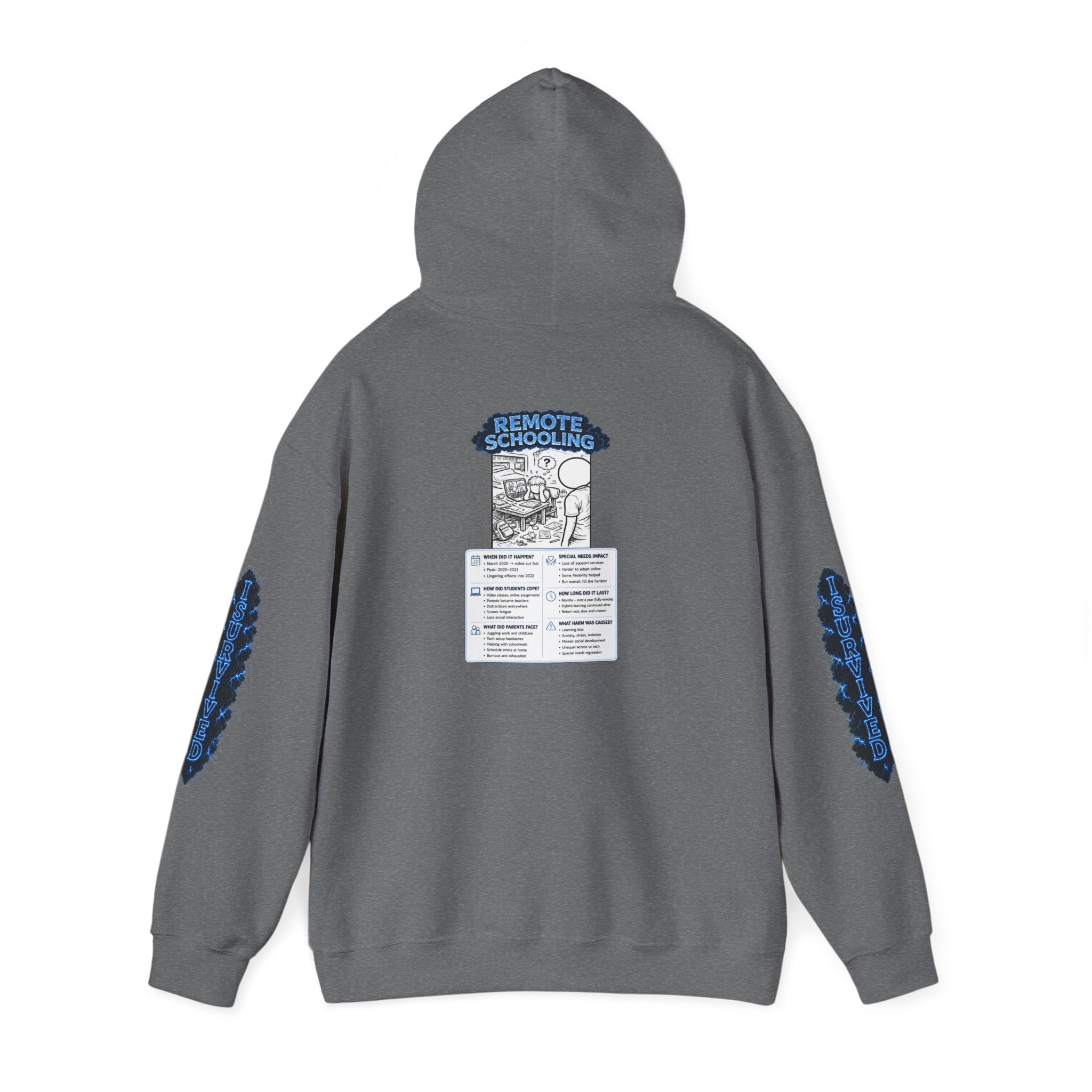 I Survived 2020 — LOCKDOWN S3:E3: Director's Cut "Remote Schooling" Hoodie