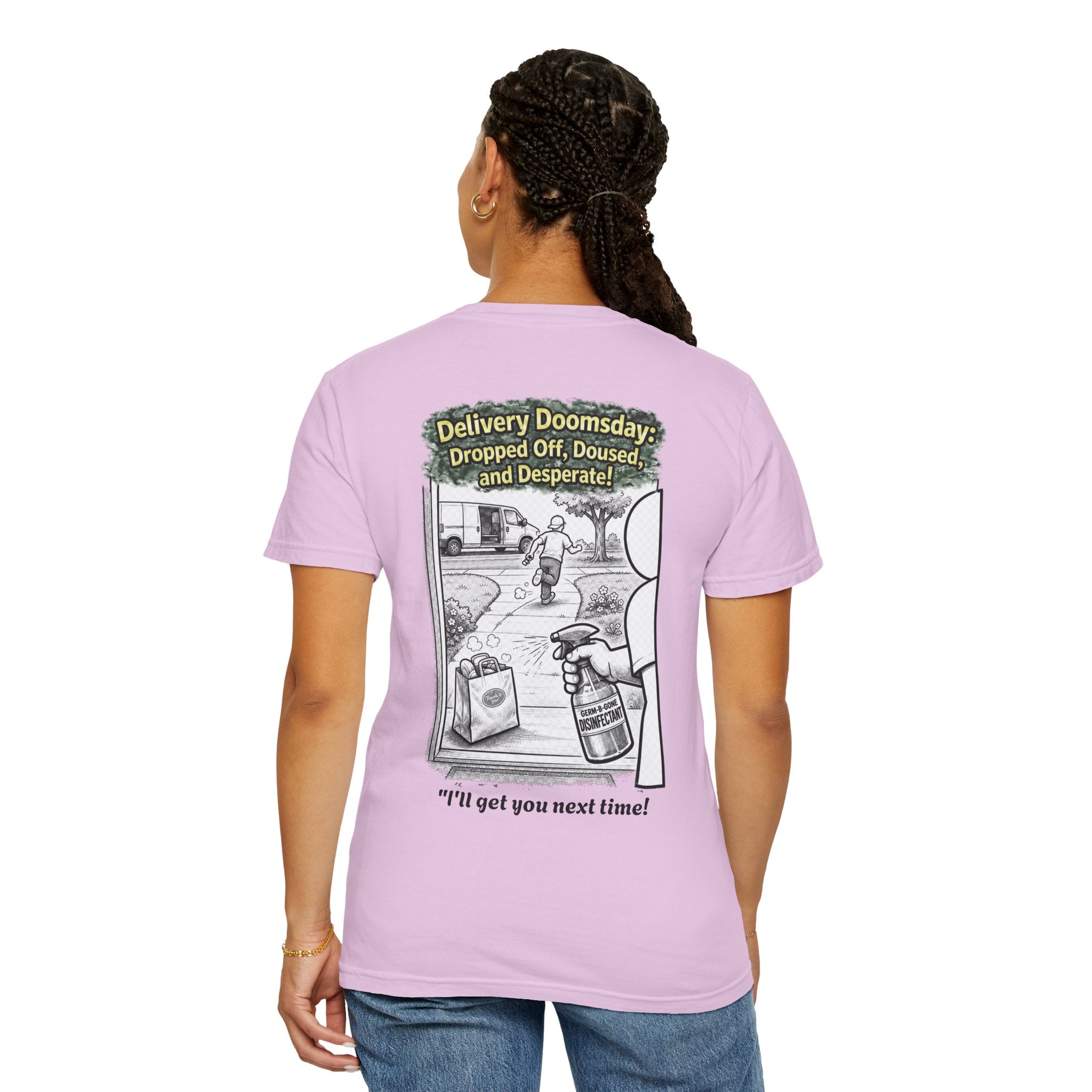 I Survived 2020 — Director's Cut S1:E5 "Delivery Doomsday" | Pandemic Edition Unisex Garment-Dyed T-shirt