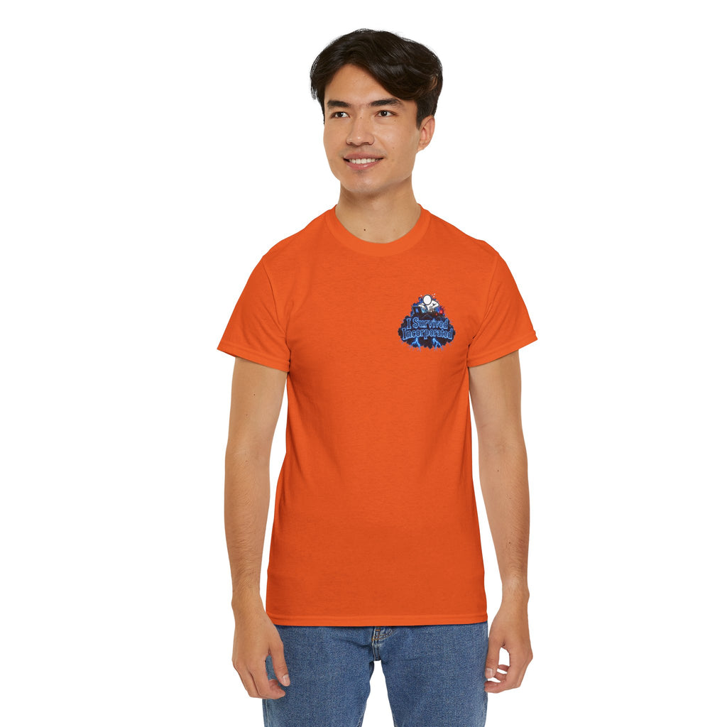 I Survived 2020 — "Please Stand By" Test Pattern Tee Lockdown Surveillance Edition Summer Exclusive Unisex Heavy Cotton Tee