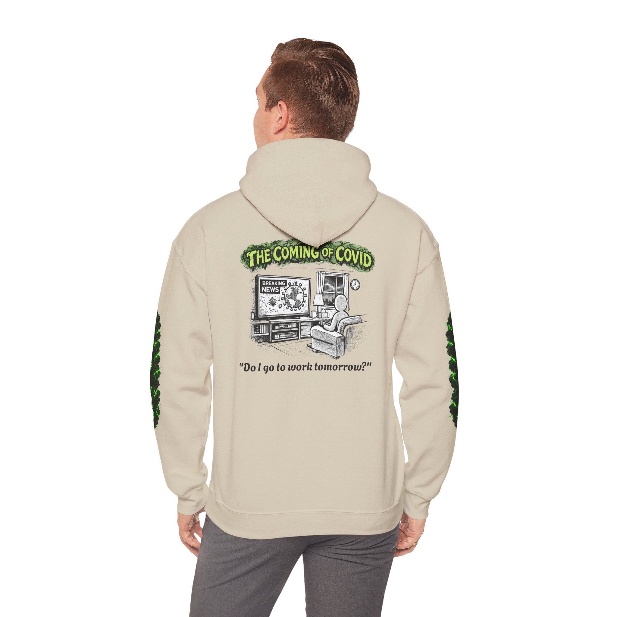 I Survived 2020 — Director's Cut S1:E2 "The Coming of COVID" | Pandemic Edition Hoodie Sweatshirt
