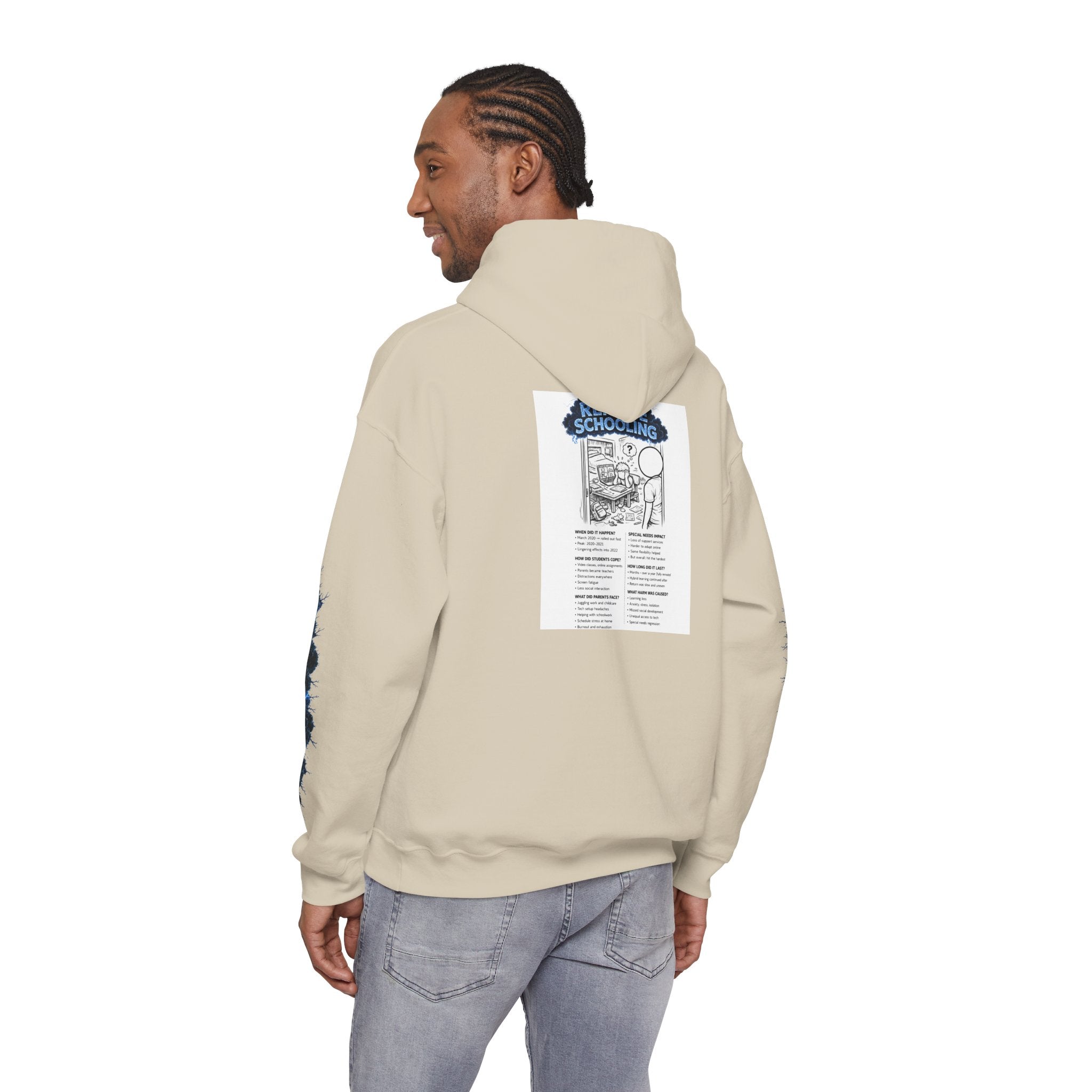 I Survived 2020 — S3:E3 "Remote Schooling" | Lockdown Edition Documentary Hoodie Sweatshirt