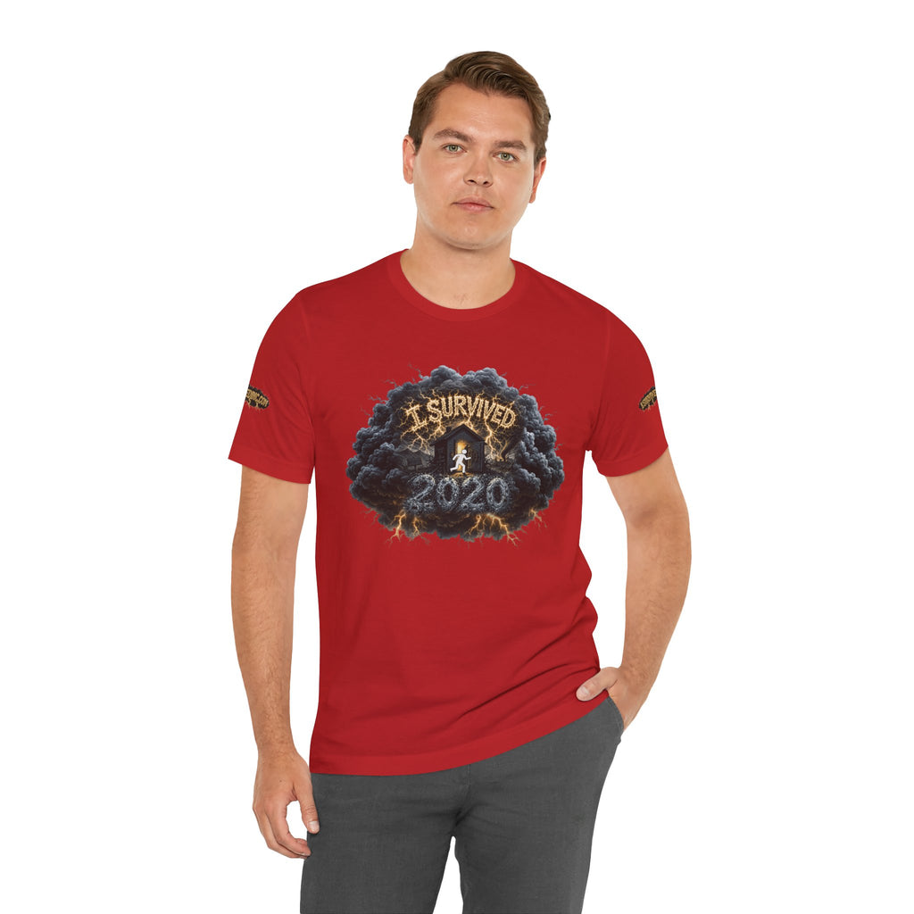I Survived 2020 — Director's Cut Original Design Teaser Tee | Season 1 Premiere Drop Unisex Jersey Short Sleeve Tee