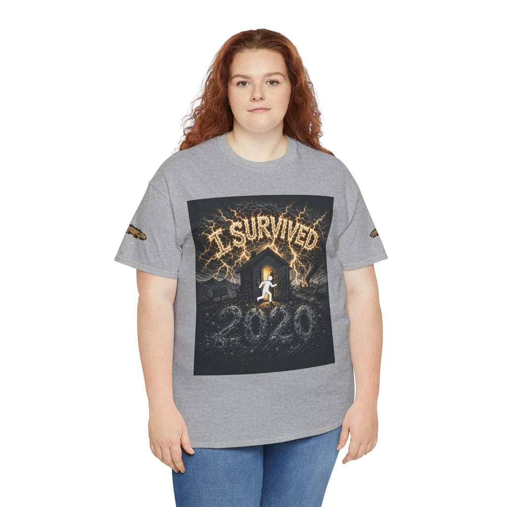 I Survived 2020 — Original PILOT Design: Special Edition Unisex Heavy Cotton Tee
