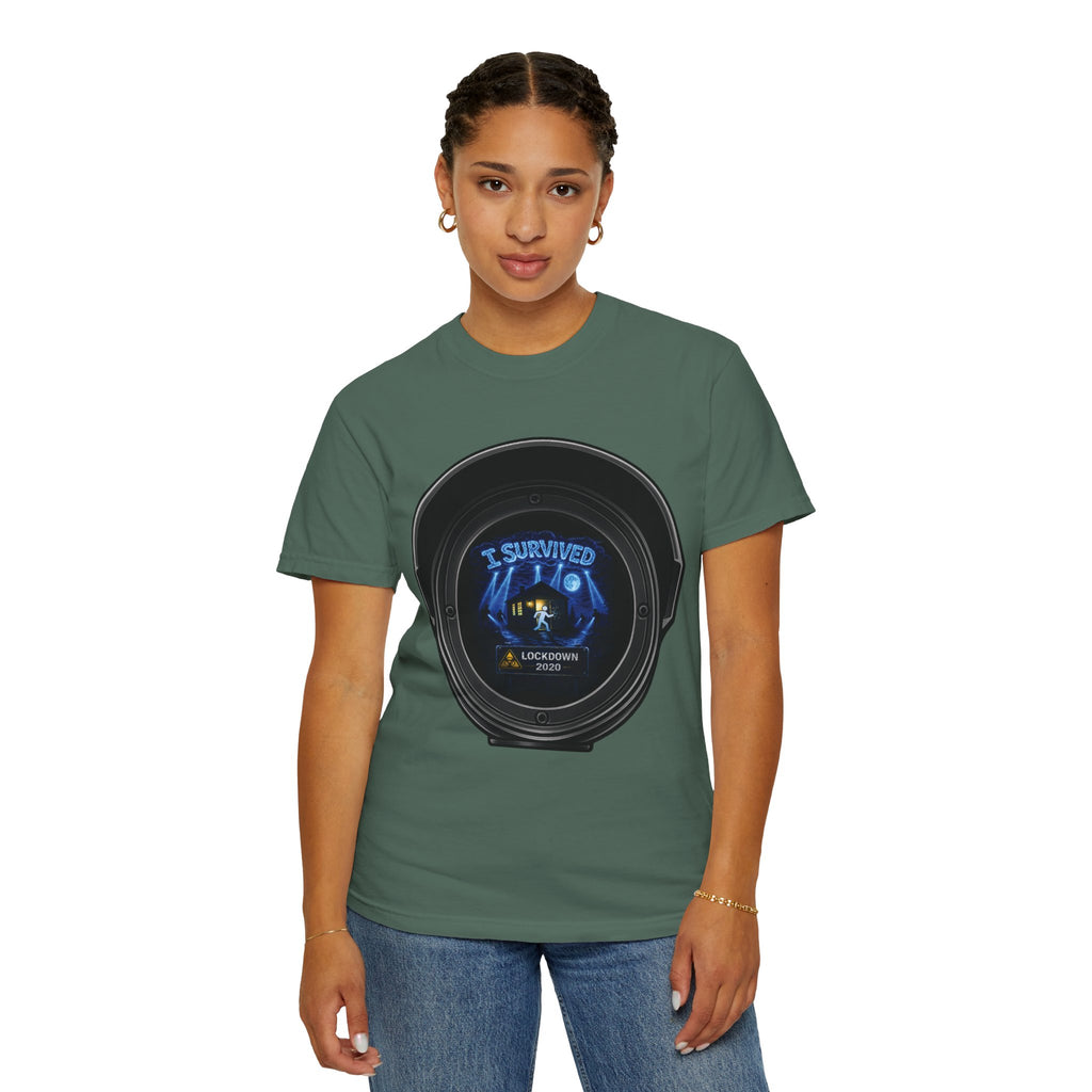 I Survived 2020 — Director's Cut S3:E2 "Dating Under Lockdown" | Lockdown Edition Documentary Unisex Garment-Dyed T-shirt