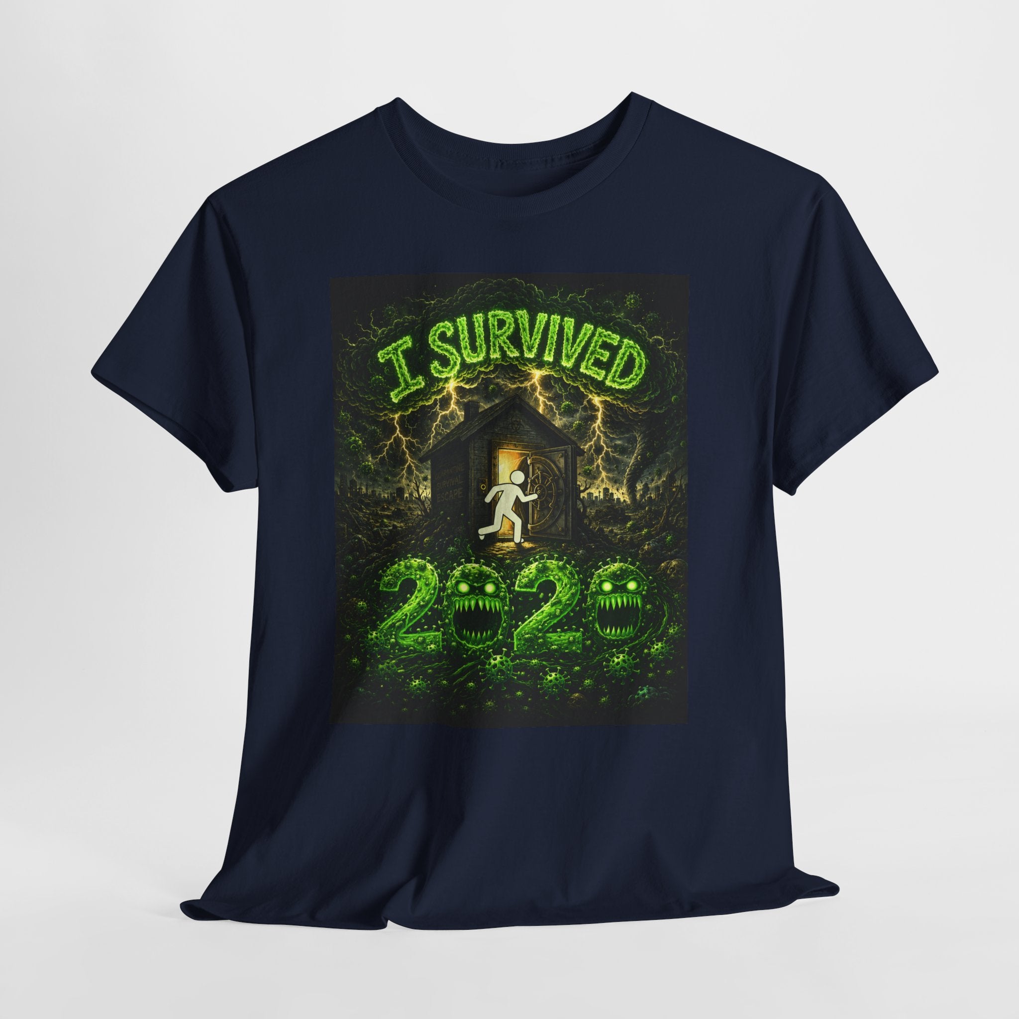 I Survived 2020 — S1:E5 "Delivery Doomsday" | Pandemic Edition Unisex Heavy Cotton Tee