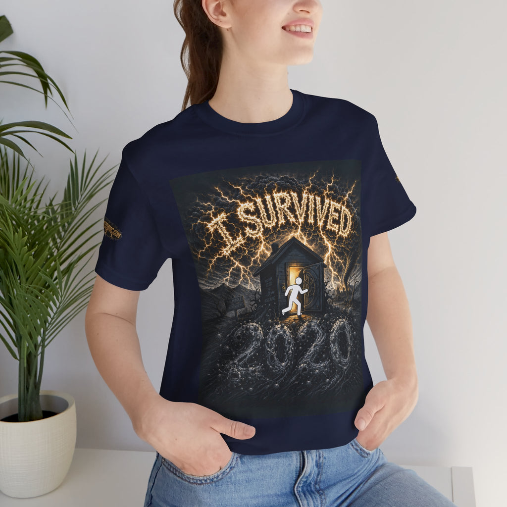 I Survived 2020 — Original PILOT Design: Special Edition Unisex Jersey Short Sleeve Tee