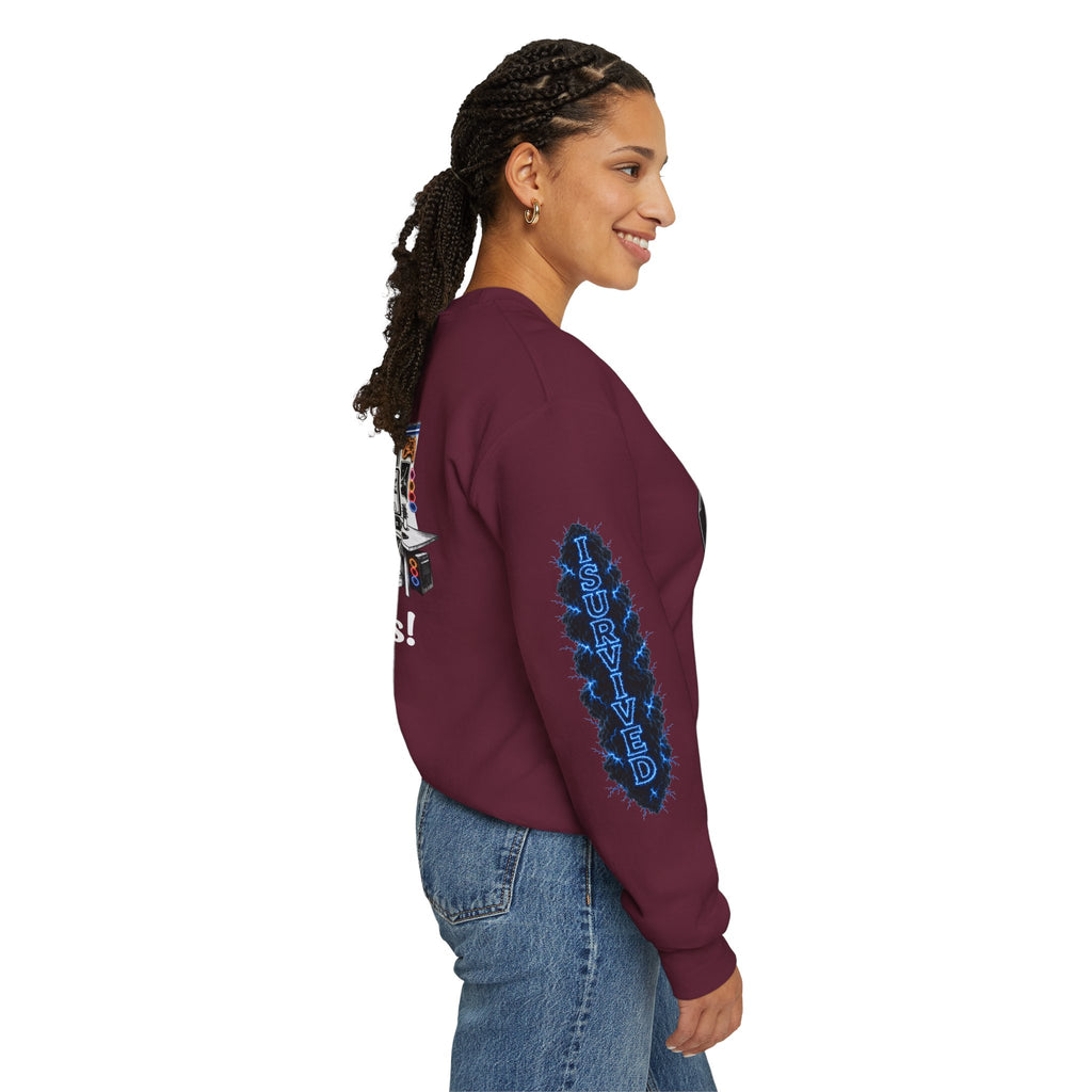 I Survived 2020 — Director's Cut S3:E4 "Working From Home" | Mid-Season Finale Pt. 1 | Lockdown Edition Documentary Unisex Heavy Blend™ Crewneck Sweatshirt