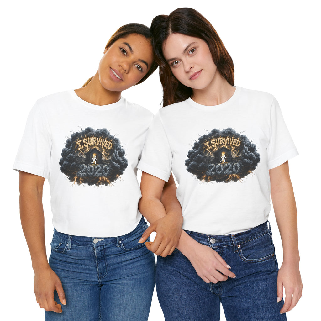 I Survived 2020 — Director's Cut Original Design Teaser Tee | Season 1 Premiere Drop Unisex Jersey Short Sleeve Tee