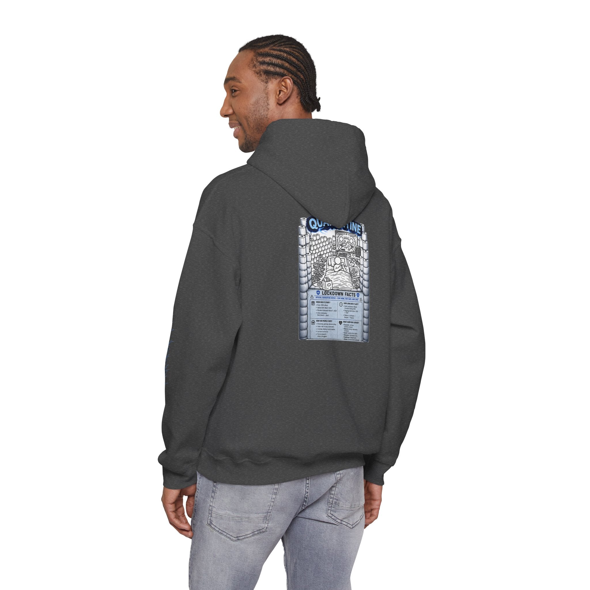 I Survived 2020 — Director's Cut S3:E1 "Quarantine" | Lockdown Edition Documentary Hoodie Sweatshirt