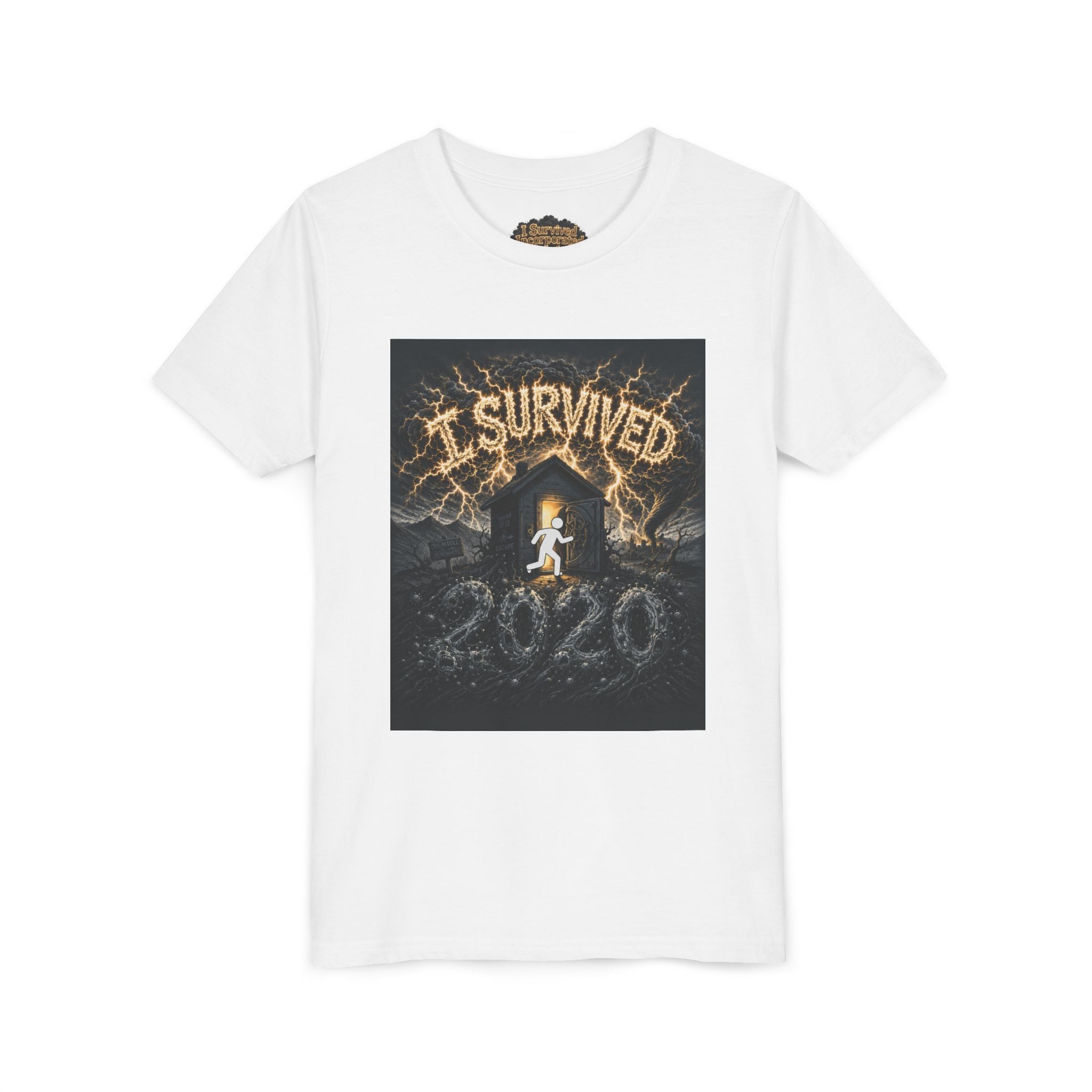 I Survived 2020 — Original Design Teaser Tee | Season 1 Premiere Drop Youth Short Sleeve Tee (SPECIAL EDITION)
