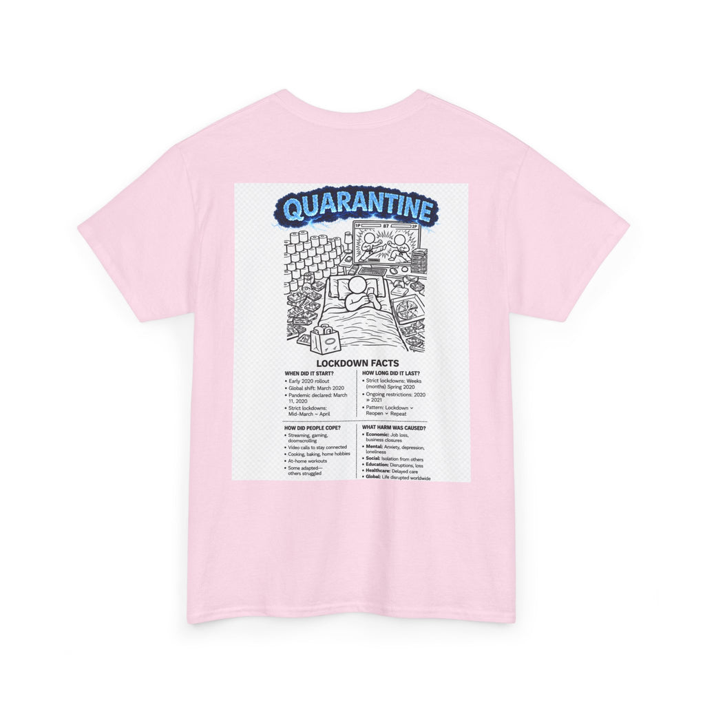 I Survived 2020 — Director's Cut S3:E1 "Quarantine" | Lockdown Edition Documentary Unisex Heavy Cotton Tee