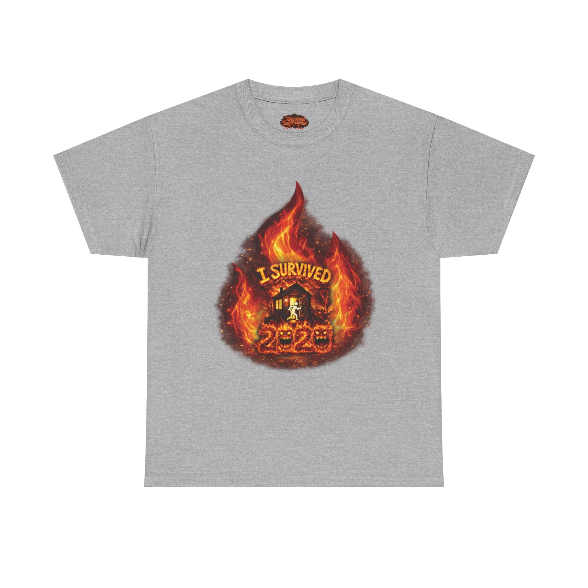 I Survived 2020 — Director's Cut S2:E1 "Berry Creek" | Wildfire Edition Memorial Unisex Heavy Cotton Tee