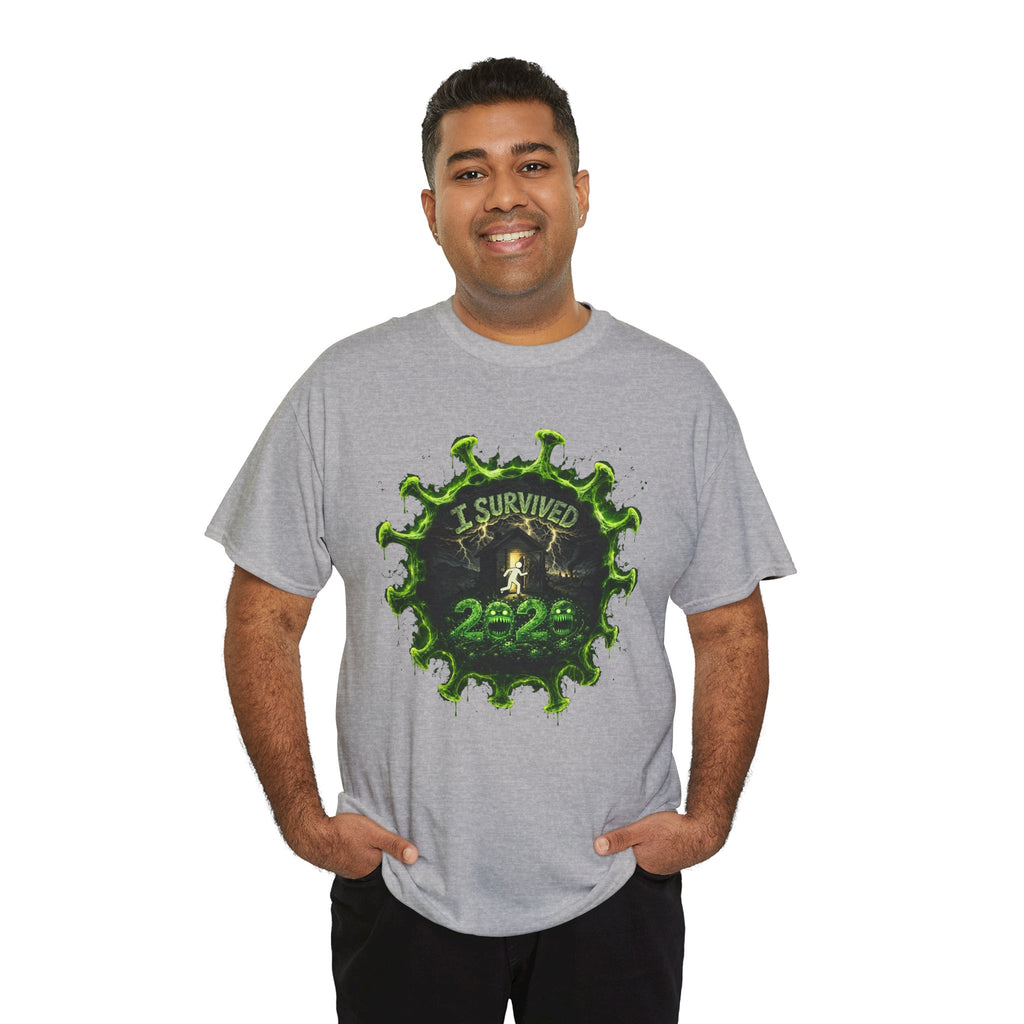 I Survived 2020 — Director's Cut S1:E4 "Mask Madness Mayhem Moment" | Pandemic Edition Unisex Heavy Cotton Tee