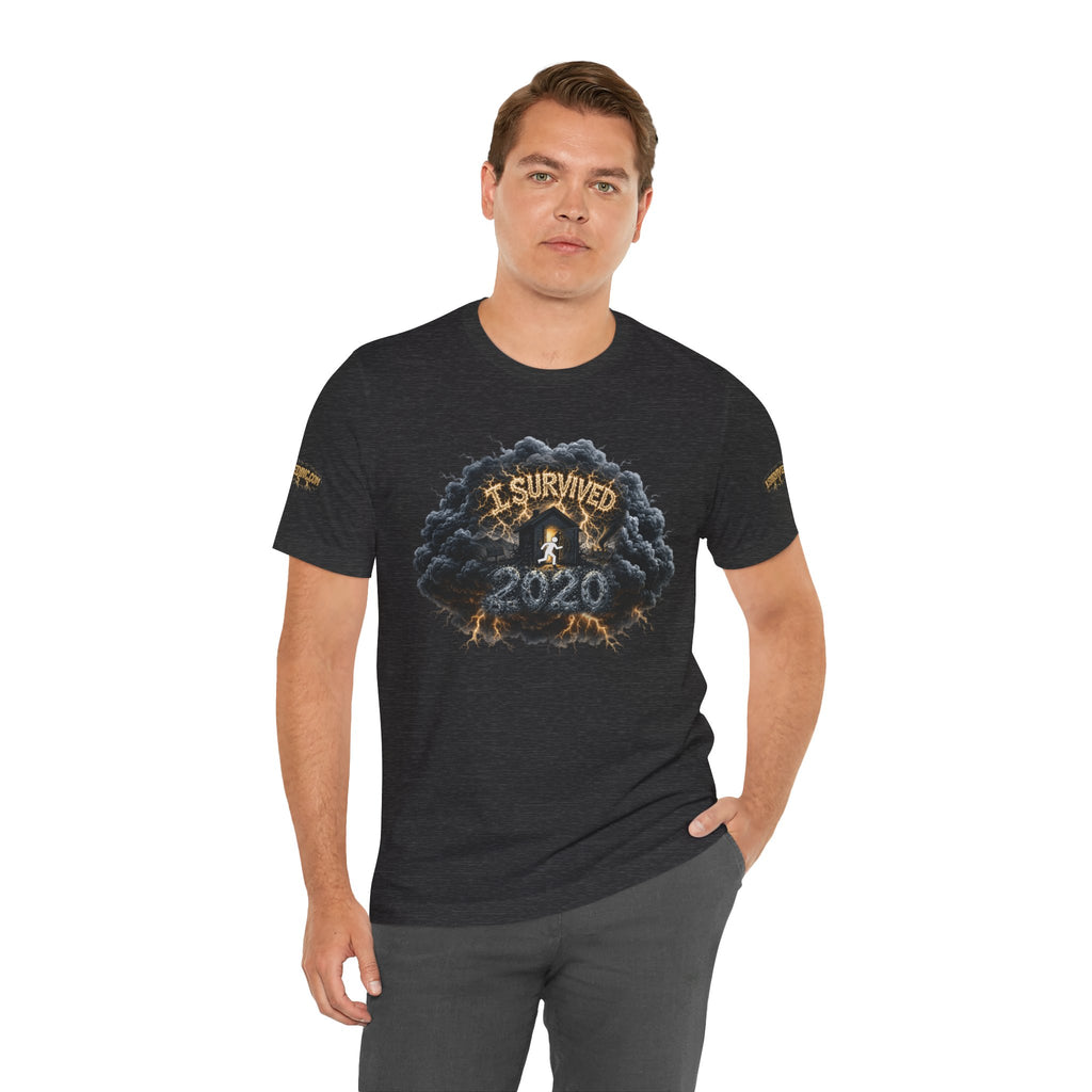 I Survived 2020 — Director's Cut Original Design Teaser Tee | Season 1 Premiere Drop Unisex Jersey Short Sleeve Tee
