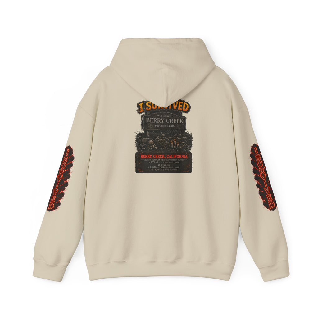 I Survived 2020 — Director's Cut S2:E1 "Berry Creek" | Wildfire Edition Memorial Hoodie Sweatshirt