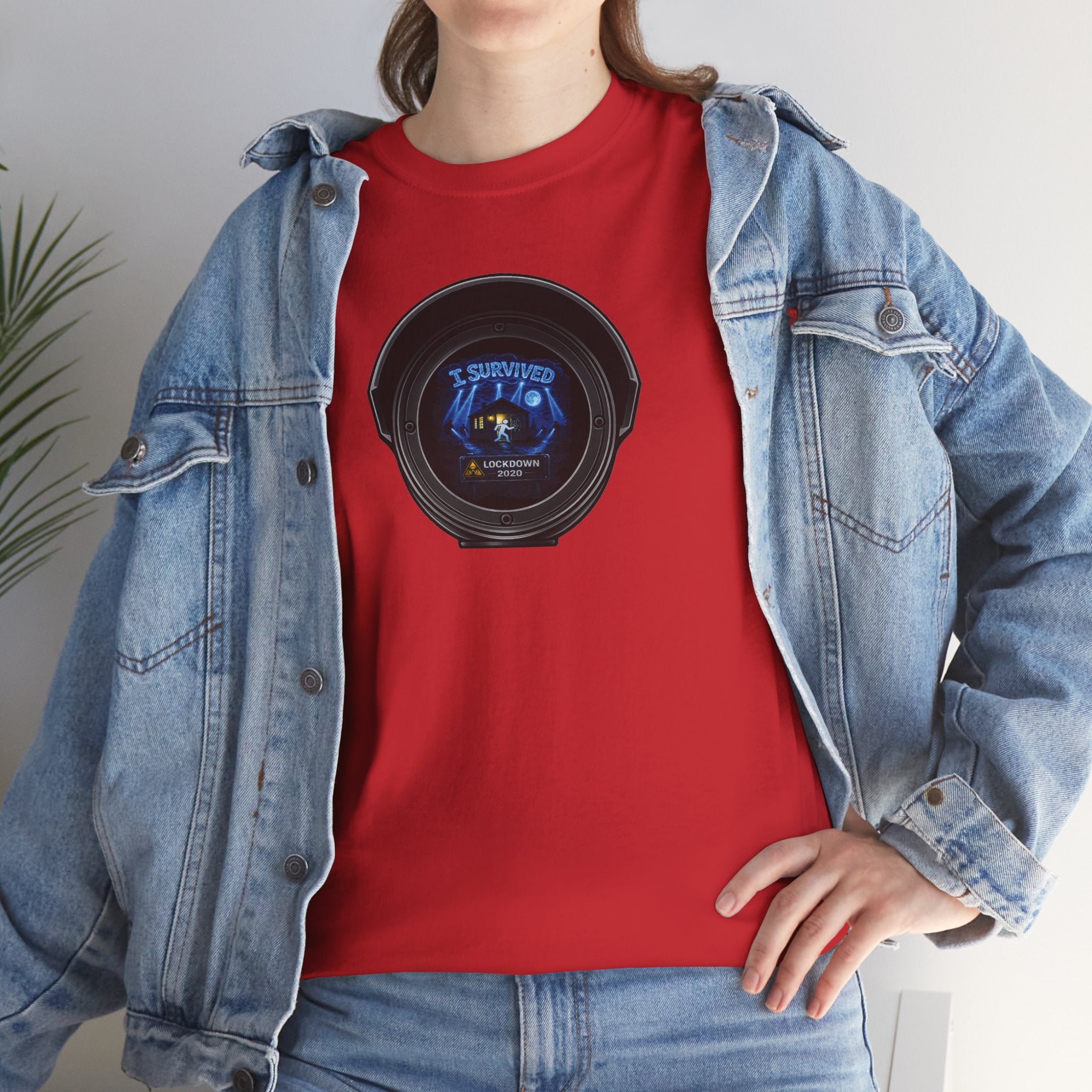 I Survived 2020 — LOCKDOWN S3:E1: Director's Cut Special Edition "Quarantine" Unisex Heavy Cotton Tee