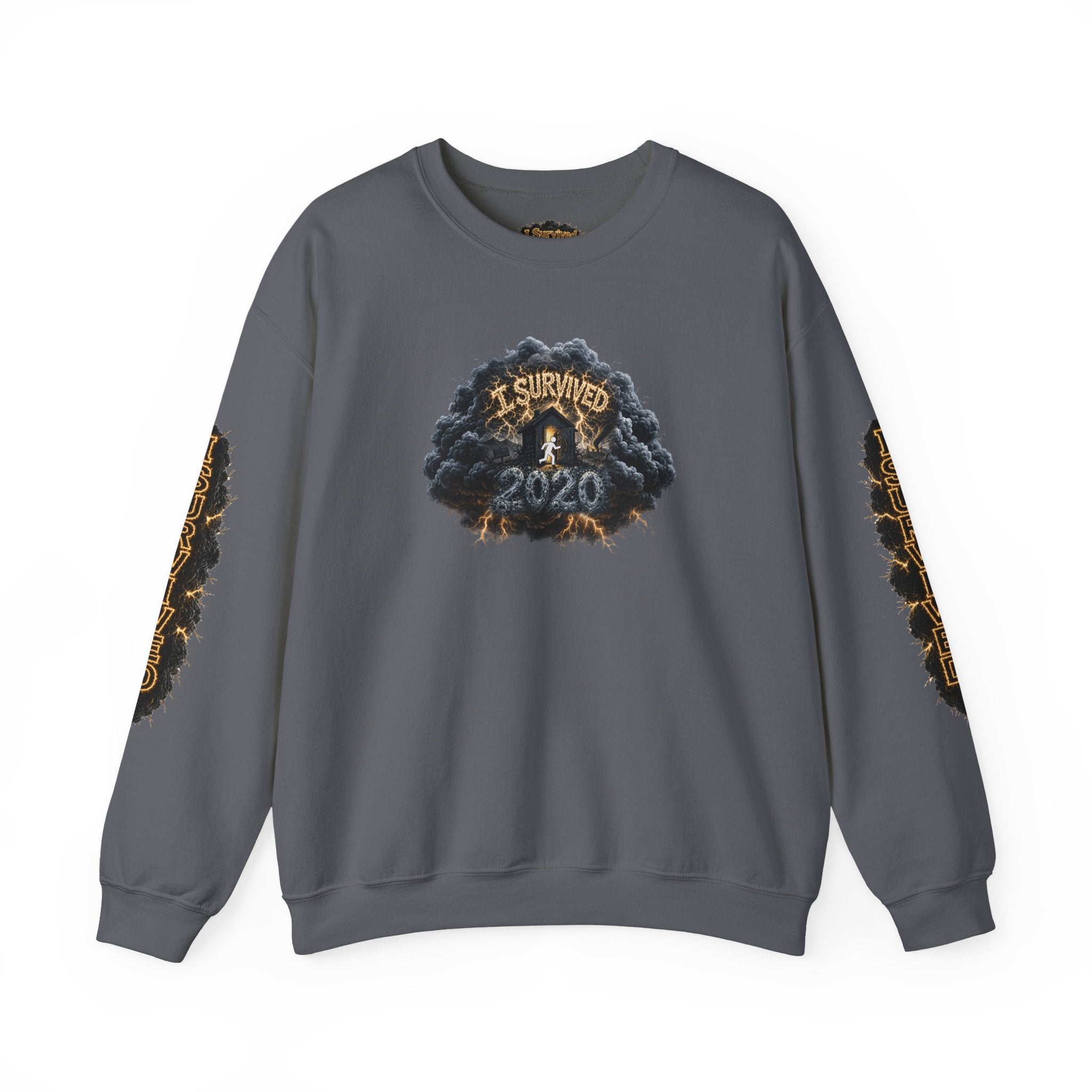 I Survived 2020 — Original PILOT Design: Director's Cut Special Edition Unisex Heavy Blend™ Crewneck Sweatshirt