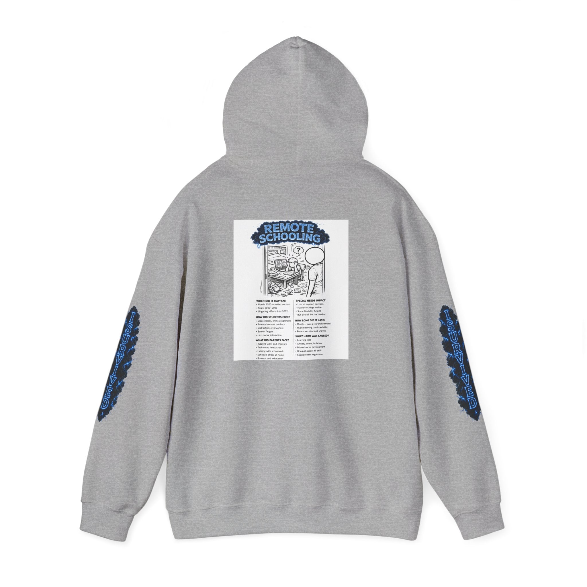 I Survived 2020 — Director's Cut S3:E3 "Remote Schooling" | Lockdown Edition Documentary Hoodie Sweatshirt