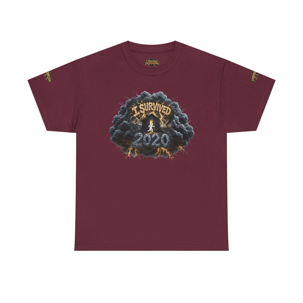 I Survived 2020 — Director's Cut Original Design Teaser Tee | Season 1 Premiere Drop Unisex Heavy Cotton Tee (SPECIAL EDITION)
