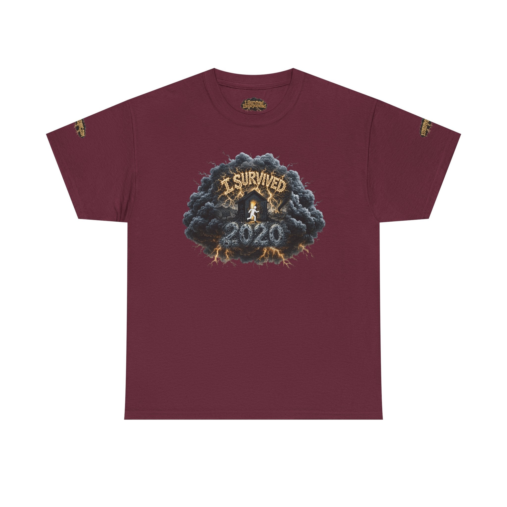 I Survived 2020 — Director's Cut Original Design Teaser Tee | Season 1 Premiere Drop Unisex Heavy Cotton Tee (SPECIAL EDITION)