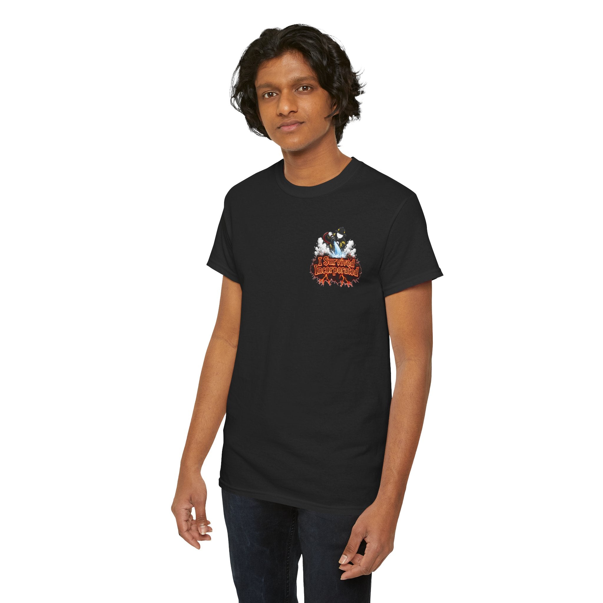 I Survived 2020 — "Please Stand By" Test Pattern Tee Wildfire Signal Edition Summer Premiere Unisex Heavy Cotton Tee