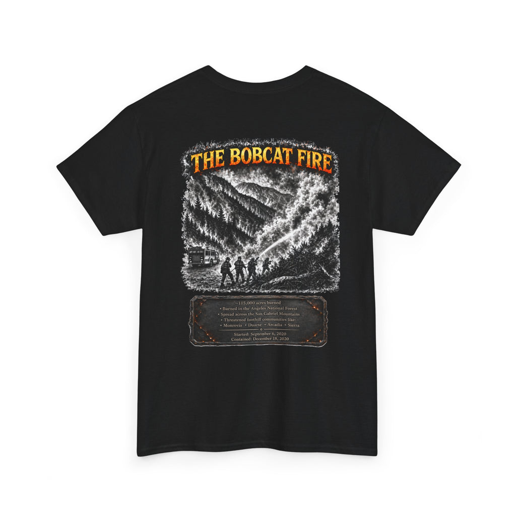 I Survived 2020 — Director's Cut S2:E2 "The Bobcat Fire" | Wildfire Edition Memorial Unisex Heavy Cotton Tee