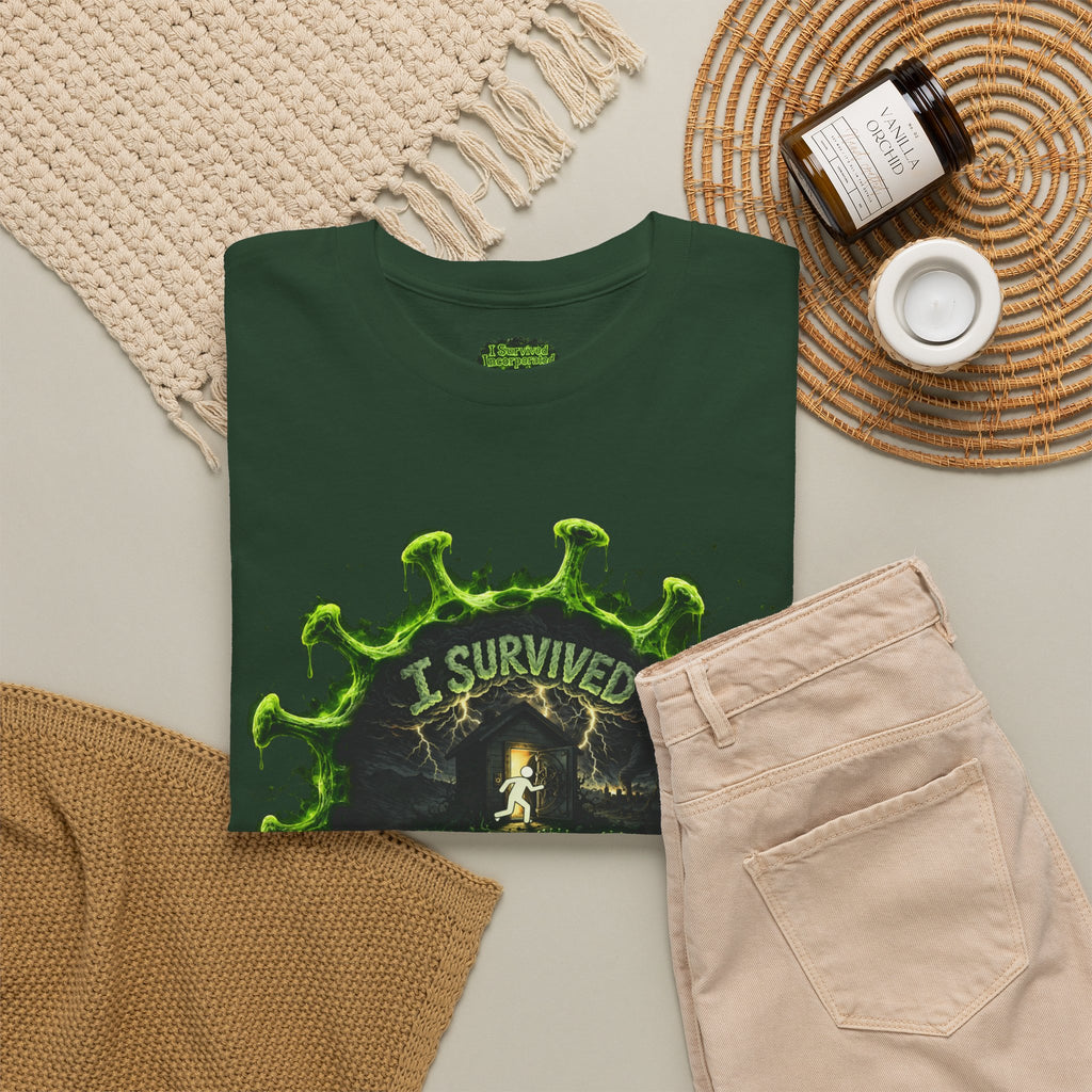 I Survived 2020 — Director's Cut S1:E3 "The Jab!" | Pandemic Edition Unisex Heavy Cotton Tee