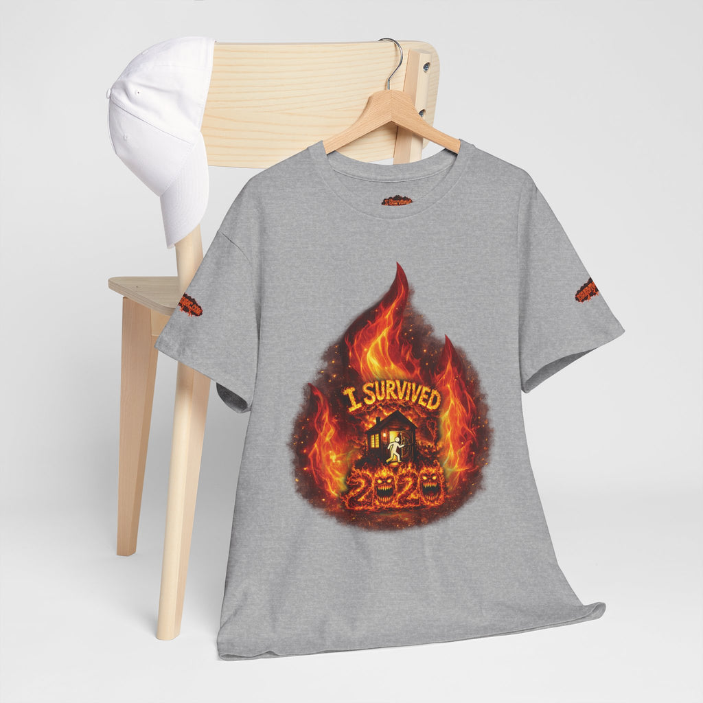 I Survived 2020 — Director's Cut S2:E1 "Berry Creek" | Wildfire Edition Memorial Unisex Heavy Cotton Tee (SPECIAL EDITION)