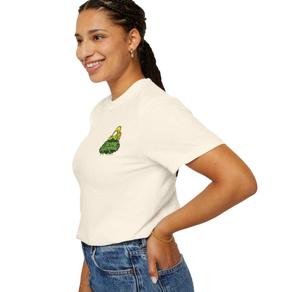 I Survived 2020 — "Please Stand By" Test Pattern Toxic Signal Tee Summer Premiere Unisex Garment-Dyed T-shirt
