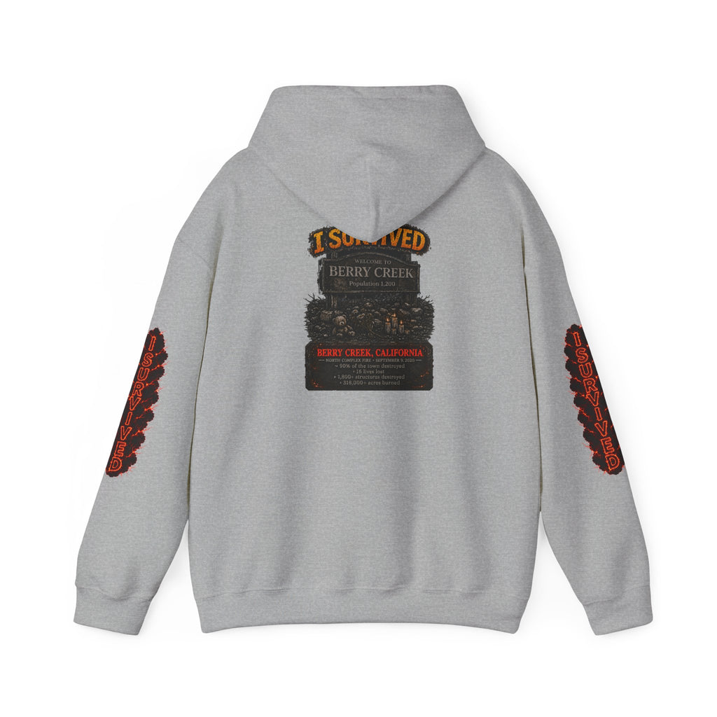 I Survived 2020 — Director's Cut S2:E1 "Berry Creek" | Wildfire Edition Memorial Hoodie Sweatshirt