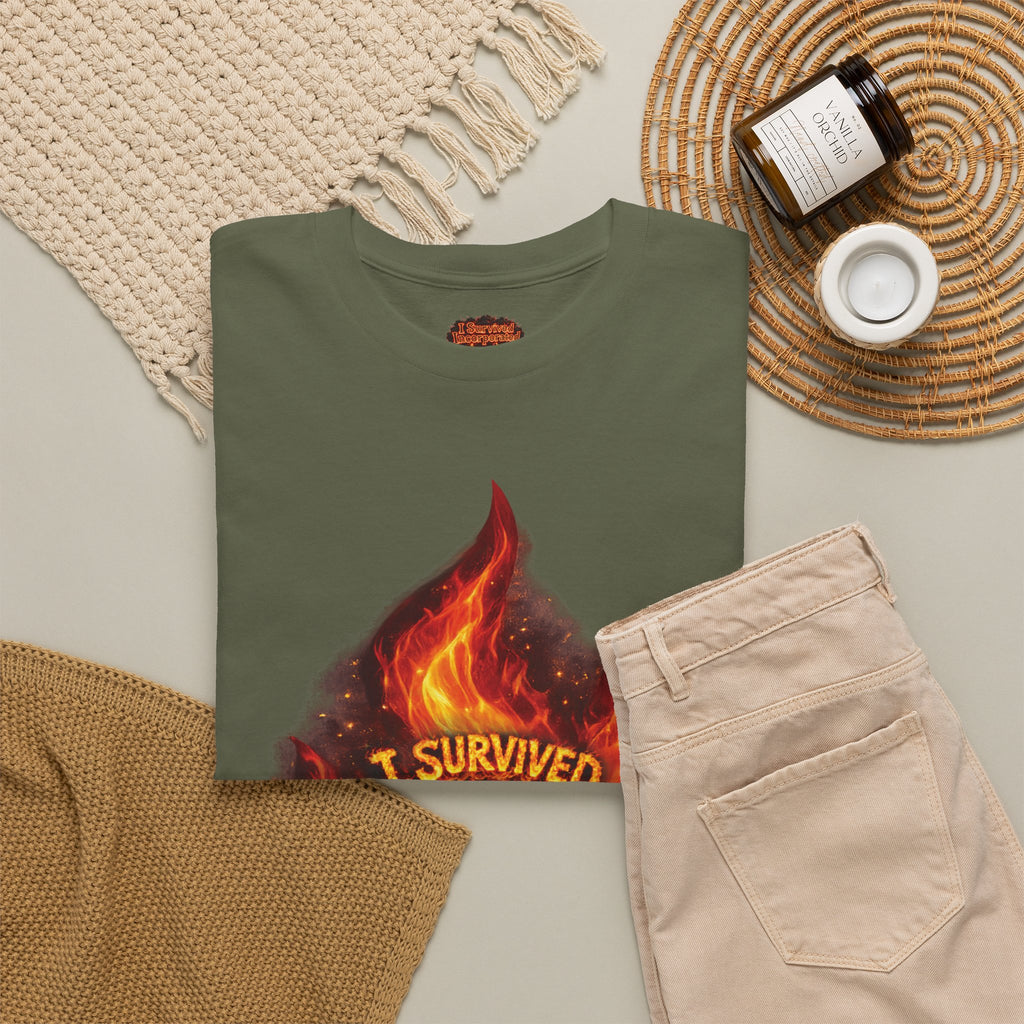 I Survived 2020 — Director's Cut S2:E2 "The Bobcat Fire" | Wildfire Edition Memorial Unisex Heavy Cotton Tee