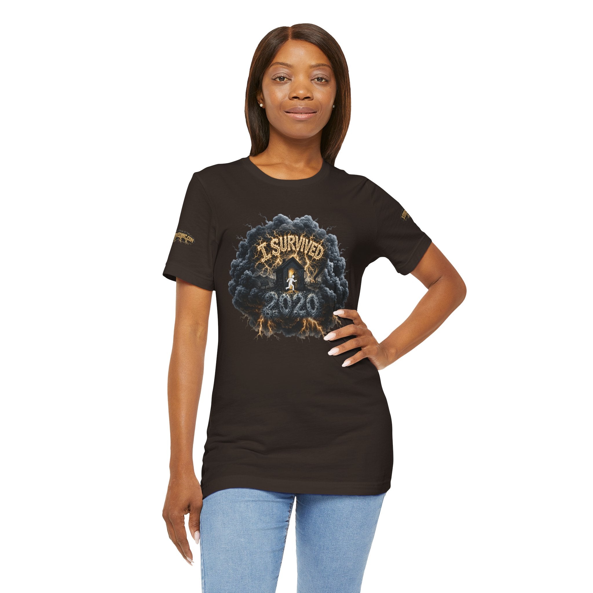 I Survived 2020 — Director's Cut Original Design Teaser Tee | Season 1 Premiere Drop Unisex Jersey Short Sleeve Tee