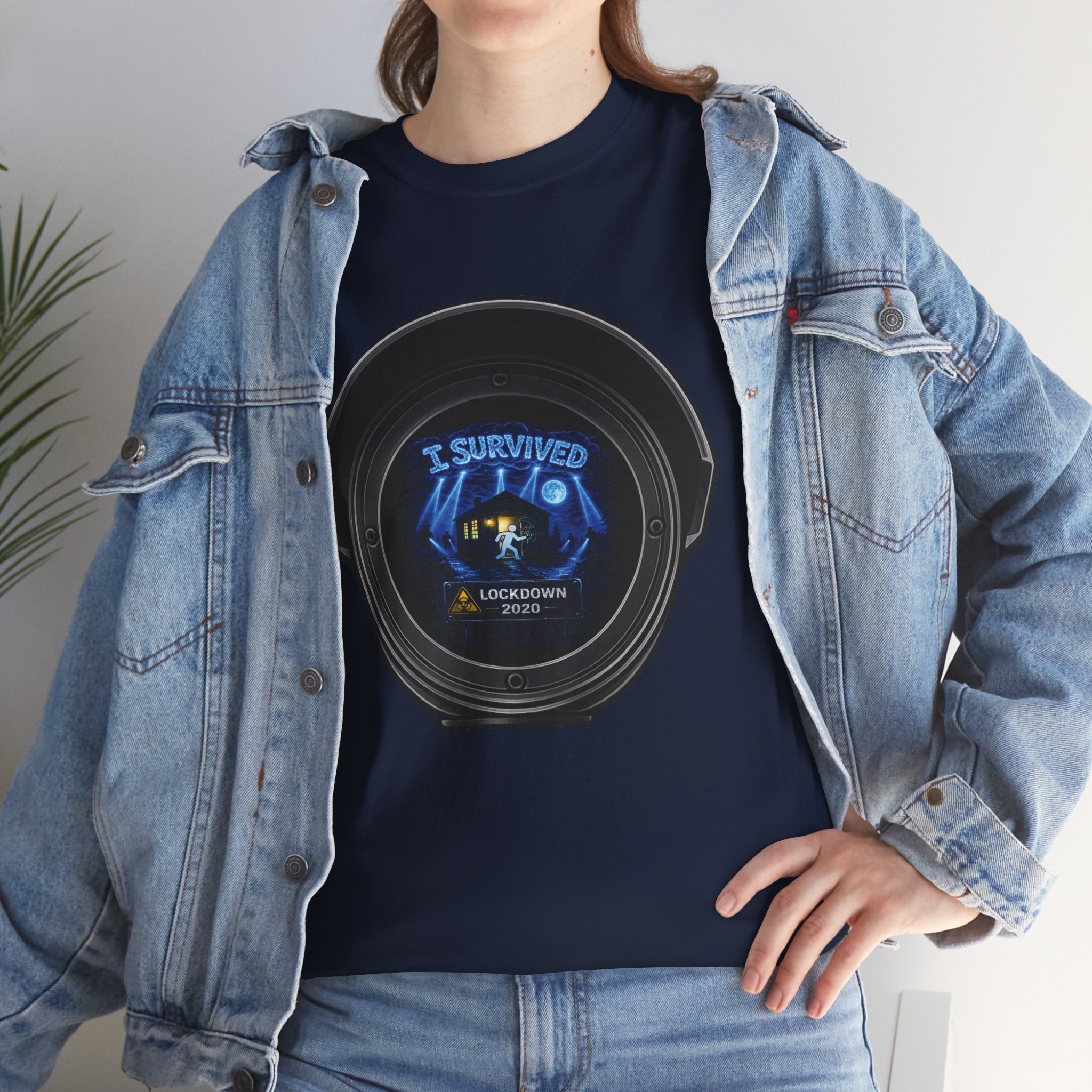I Survived 2020 — Director's Cut S3:E3 "Remote Schooling" | Lockdown Edition Documentary Unisex Heavy Cotton Tee (SPECIAL EDITION)
