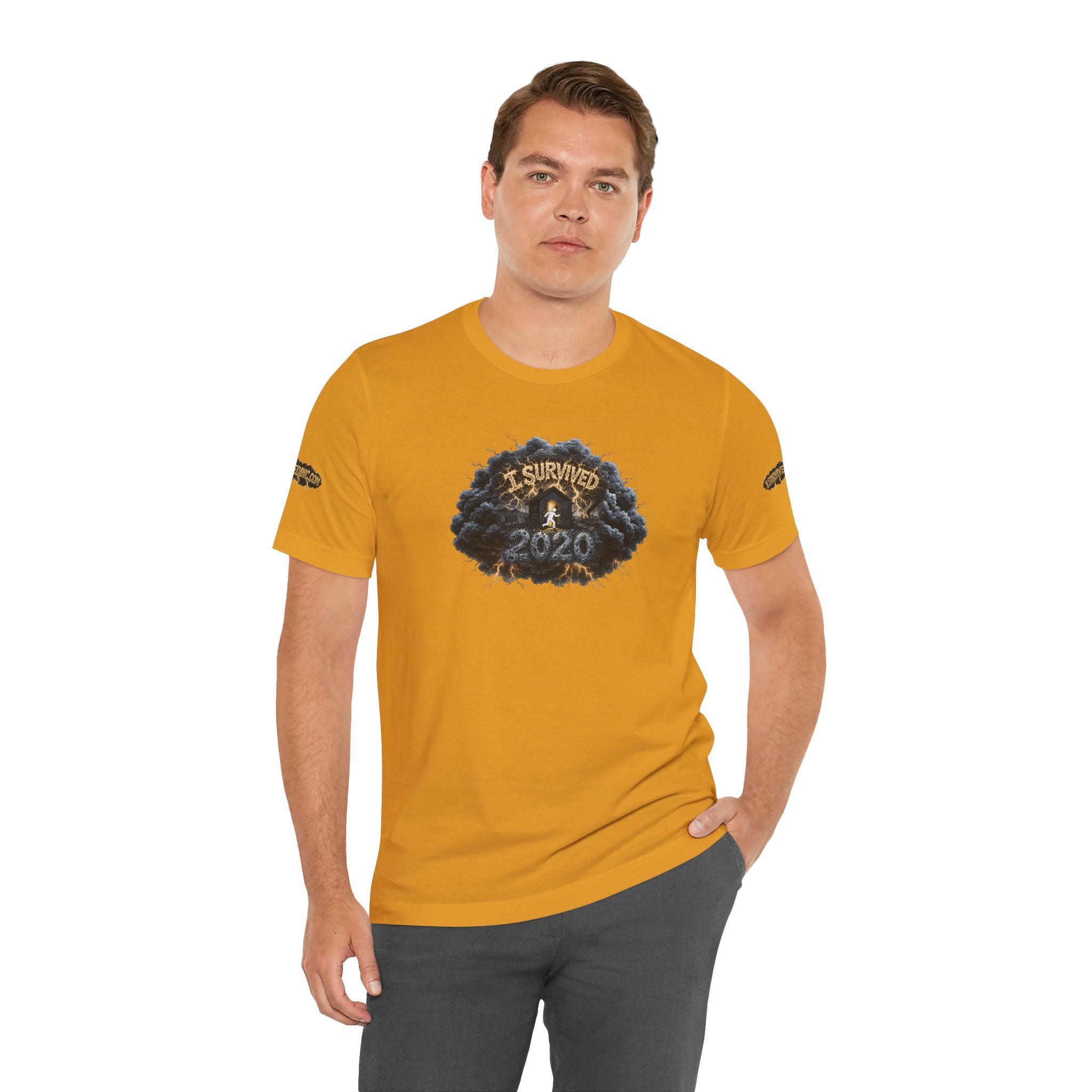 I Survived 2020 — Original PILOT Design: Director's Cut Unisex Jersey Short Sleeve Tee