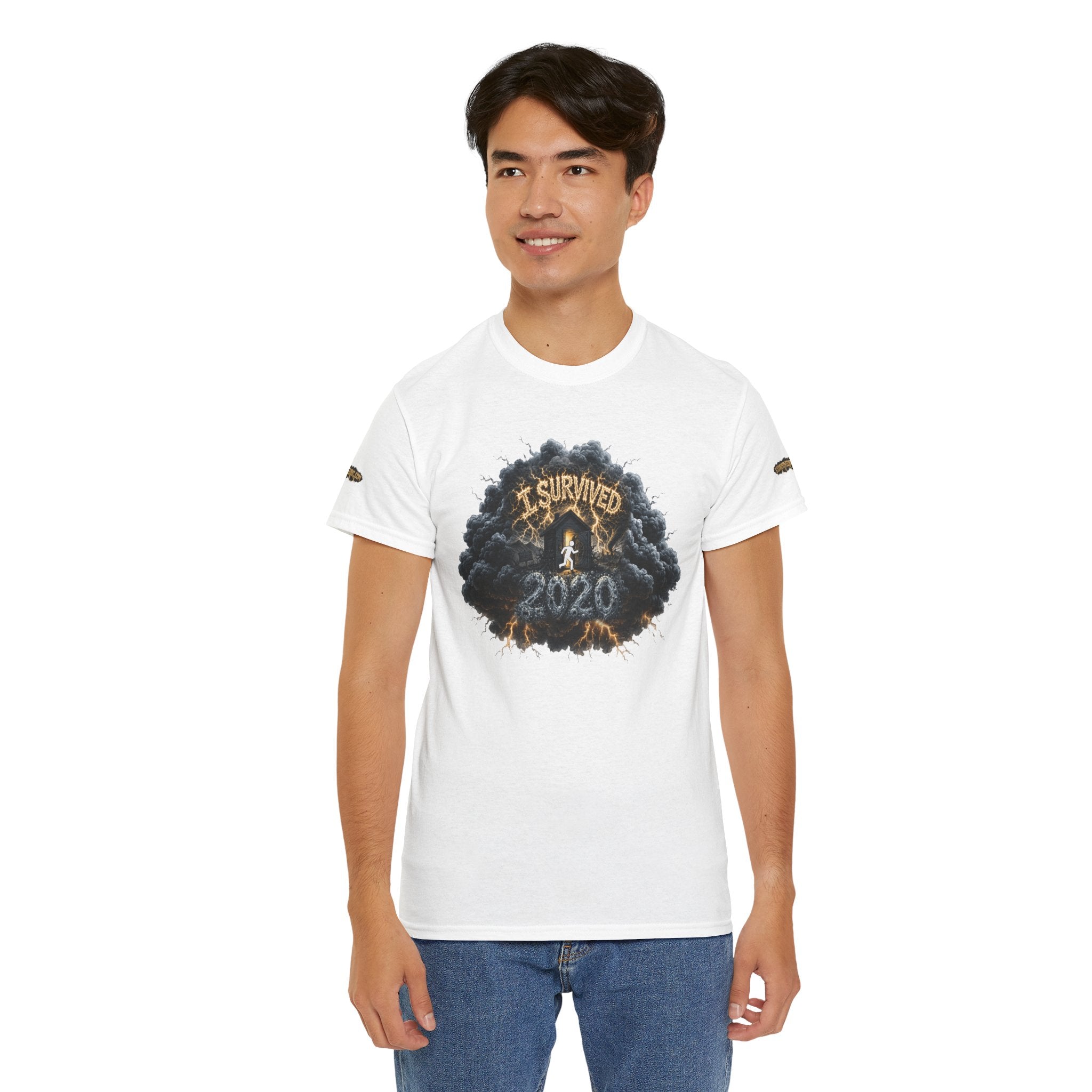I Survived 2020 — Director's Cut Original Design Teaser Tee | Season 1 Premiere Drop Unisex Heavy Cotton Tee (SPECIAL EDITION)