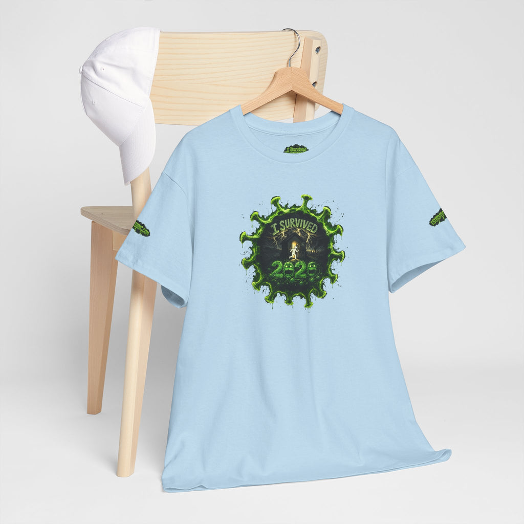 I Survived 2020 — PANDEMIC S1:E5: Director's Cut Special Edition "Delivery Doomsday" Unisex Heavy Cotton Tee