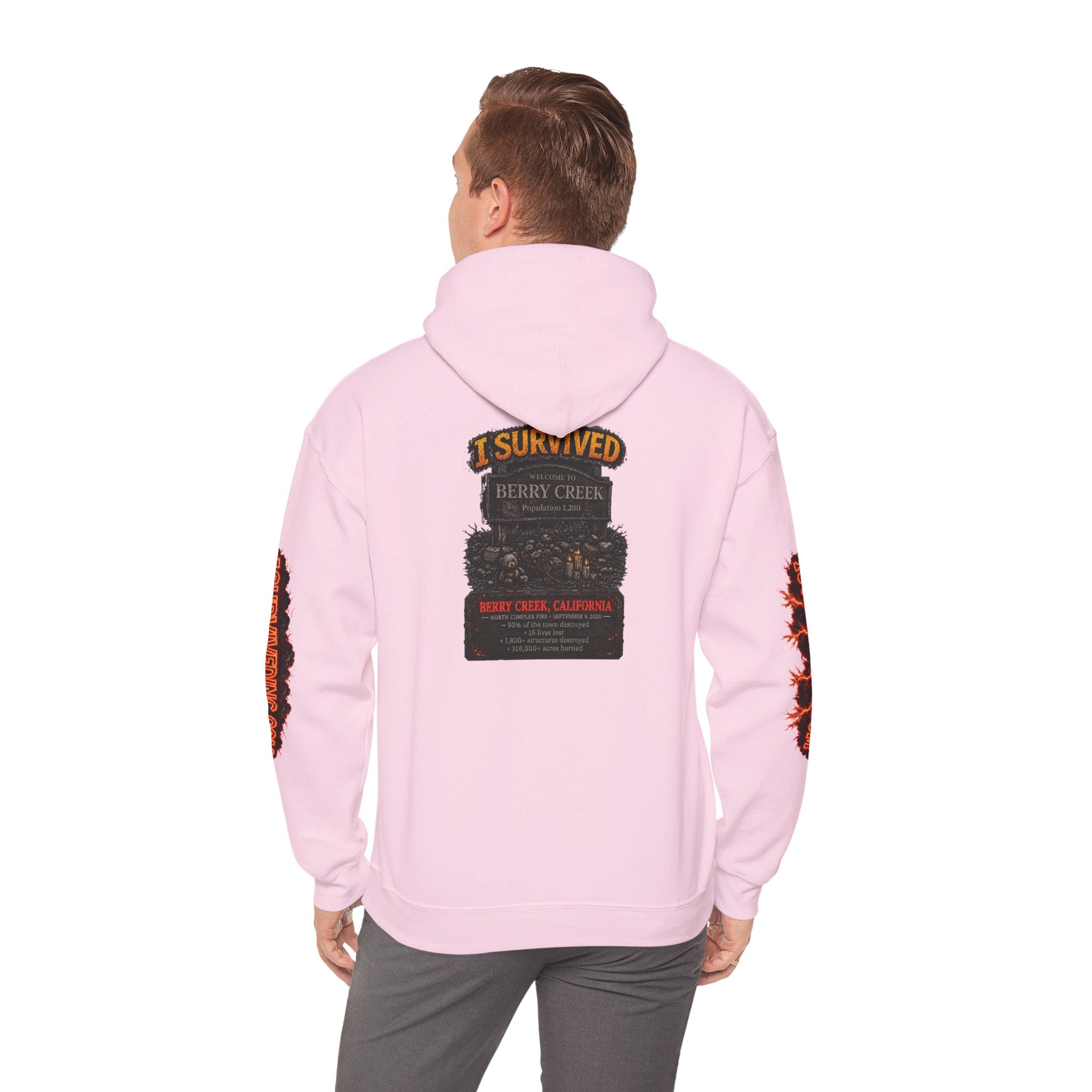 I Survived 2020 — WILDFIRES S2:E1: "Berry Creek" Memorial Hoodie