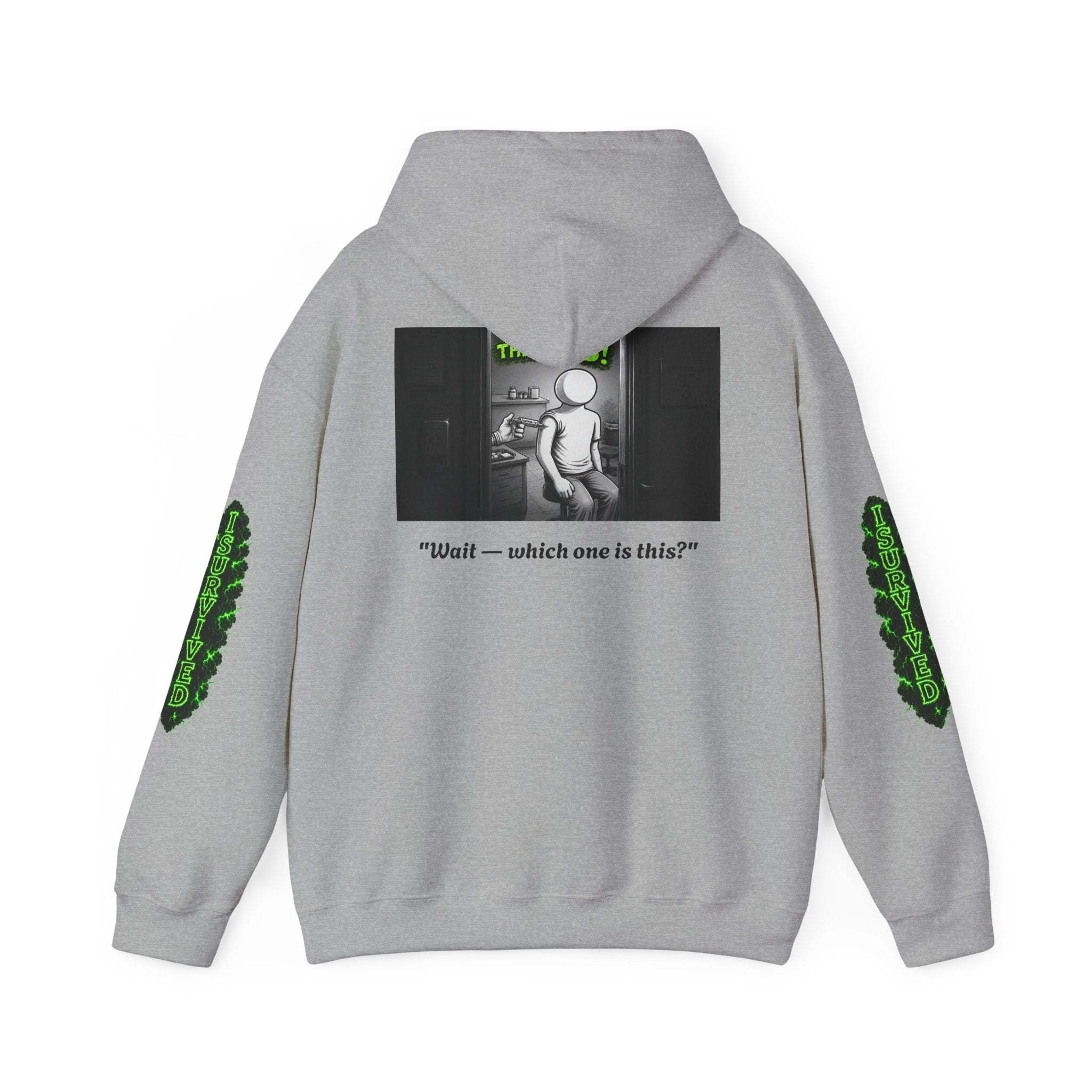 I Survived 2020 — Director's Cut S1:E3 "The Jab!" | Pandemic Edition Hoodie Sweatshirt