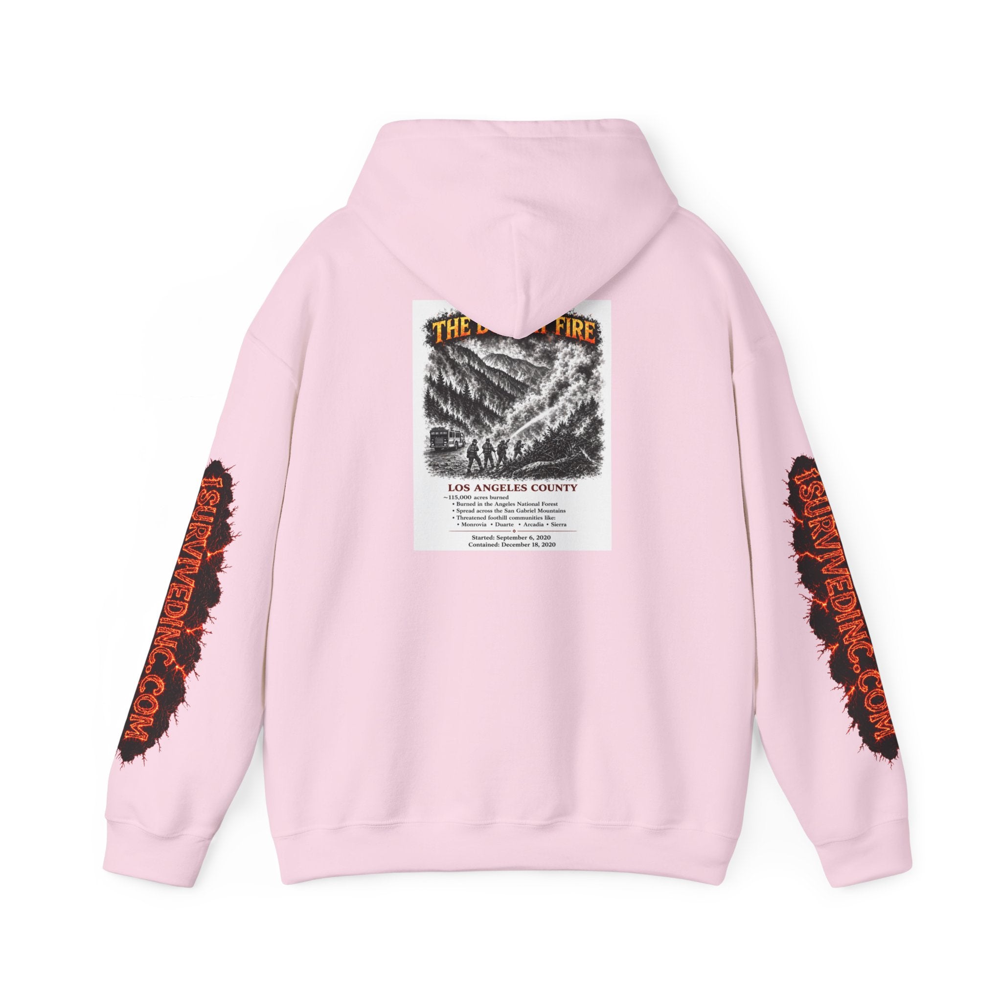 I Survived 2020 — S2:E2 "The Bobcat Fire" | Wildfire Edition Memorial Hoodie Sweatshirt