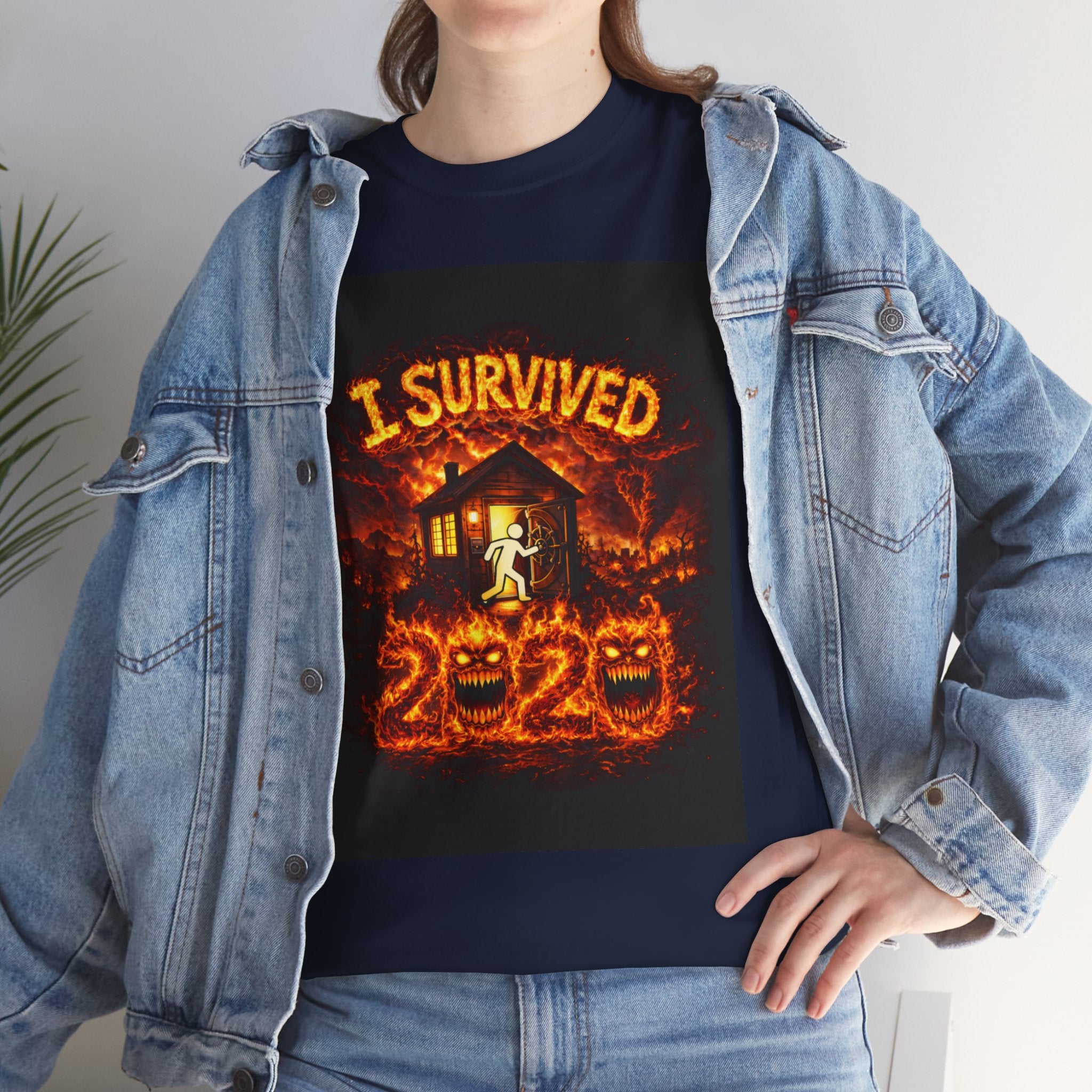 I Survived 2020 — S2:E2 "The Bobcat Fire" | Wildfire Edition Memorial Unisex Heavy Cotton Tee