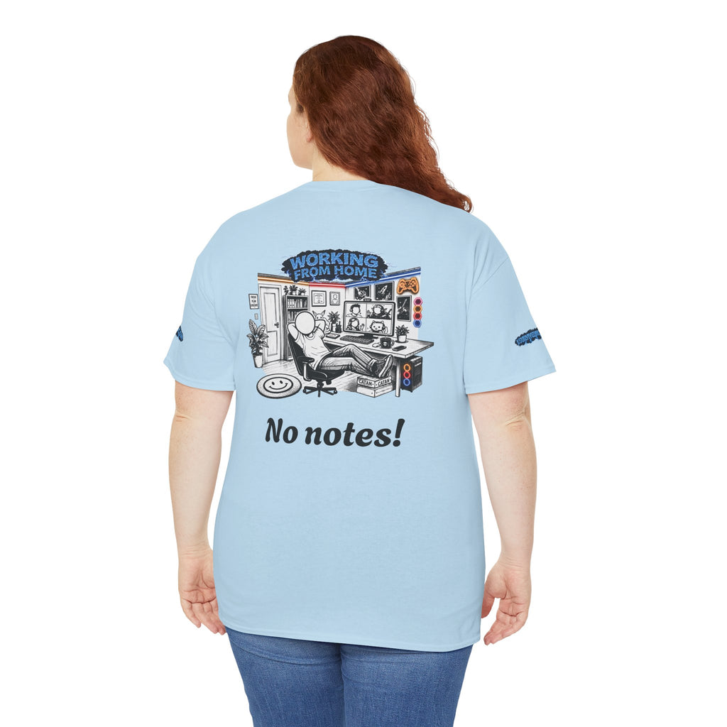 I Survived 2020 — LOCKDOWN S3:E3: Director's Cut Special Edition "Working From Home" Unisex Heavy Cotton Tee