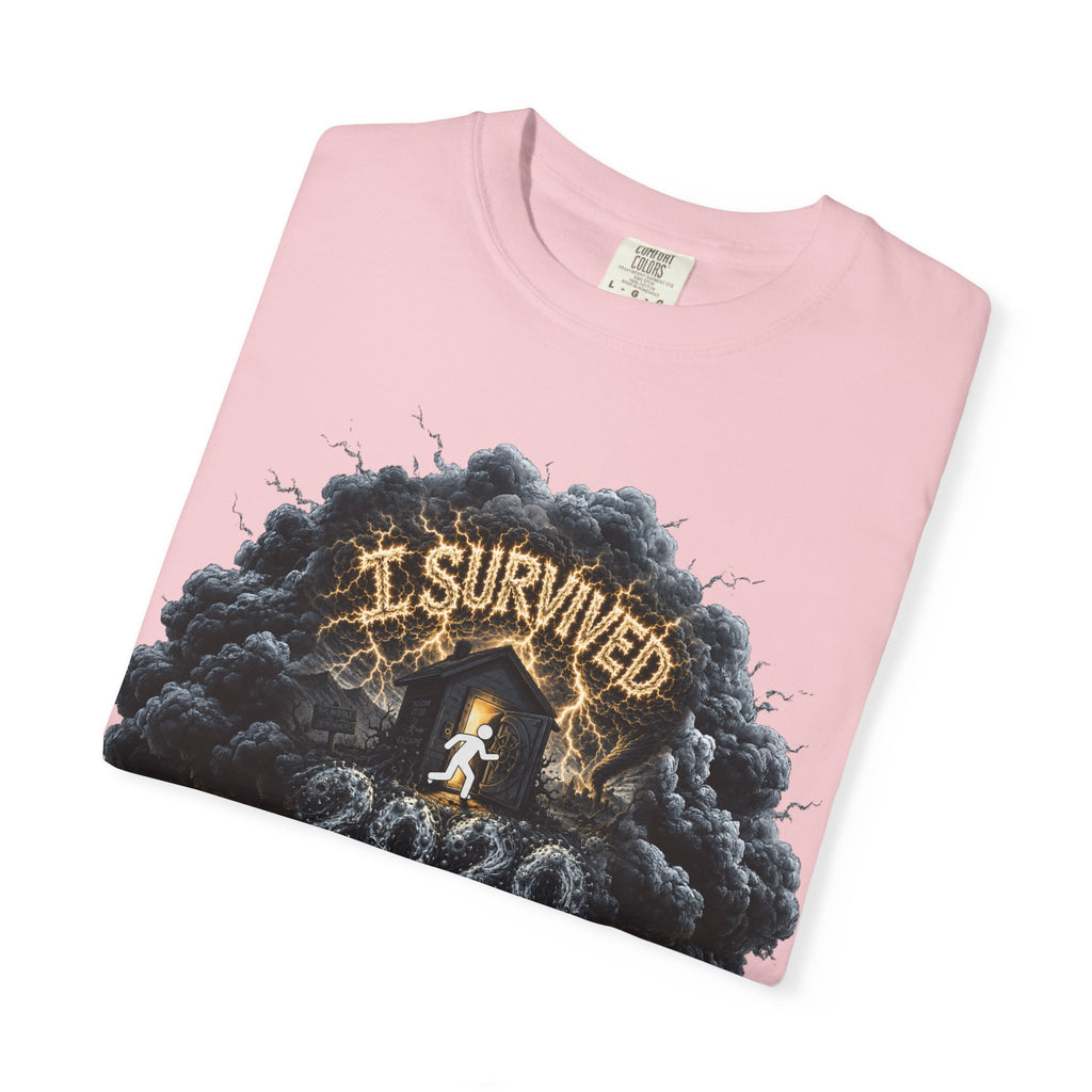 I Survived 2020 — Original Design Teaser Tee | Season 1 Premiere Drop Unisex Garment-Dyed T-shirt