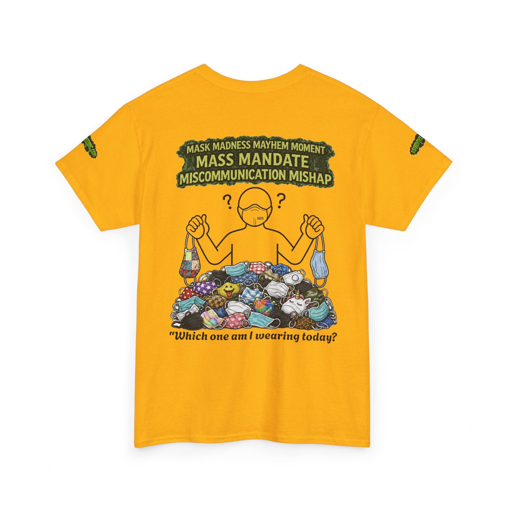 I Survived 2020 — S1:E4 "Mask Madness Mayhem Moment" | Pandemic Edition Unisex Heavy Cotton Tee (SPECIAL EDITION)