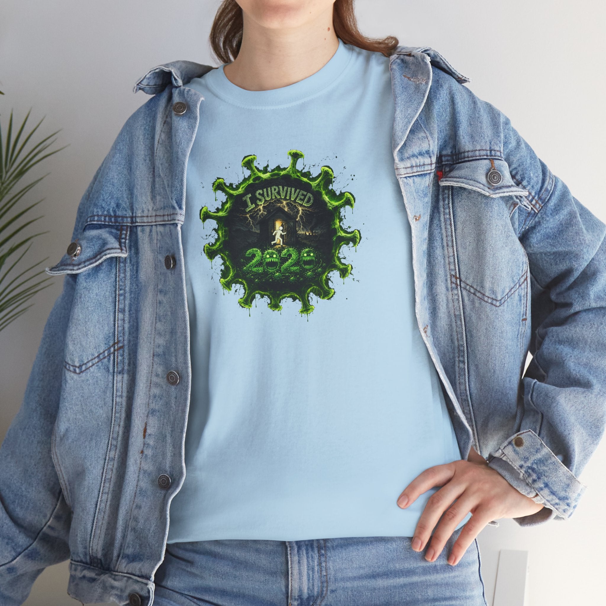 I Survived 2020 — PANDEMIC S1:E4: Director's Cut "Mask Madness" Unisex Heavy Cotton Tee