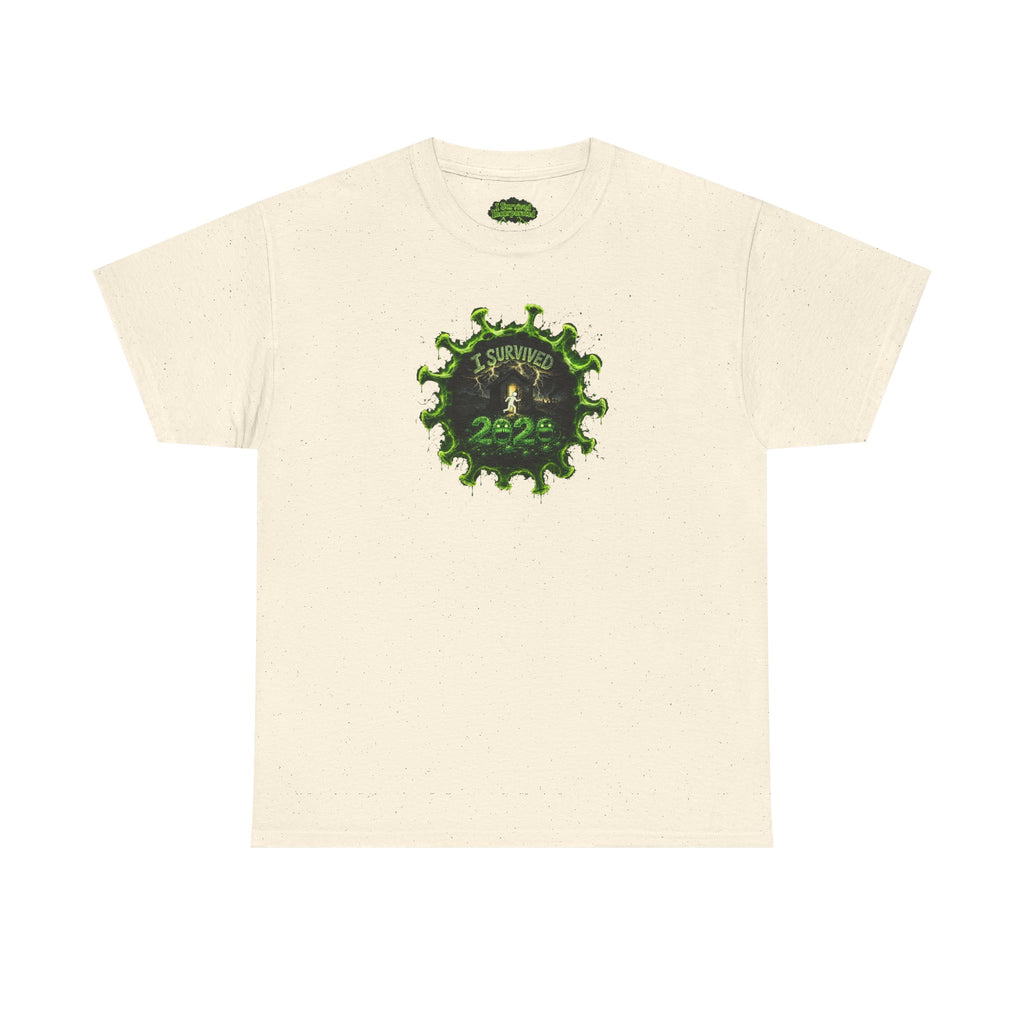 I Survived 2020 — PANDEMIC S1:E4: Director's Cut "Mask Madness" Unisex Heavy Cotton Tee