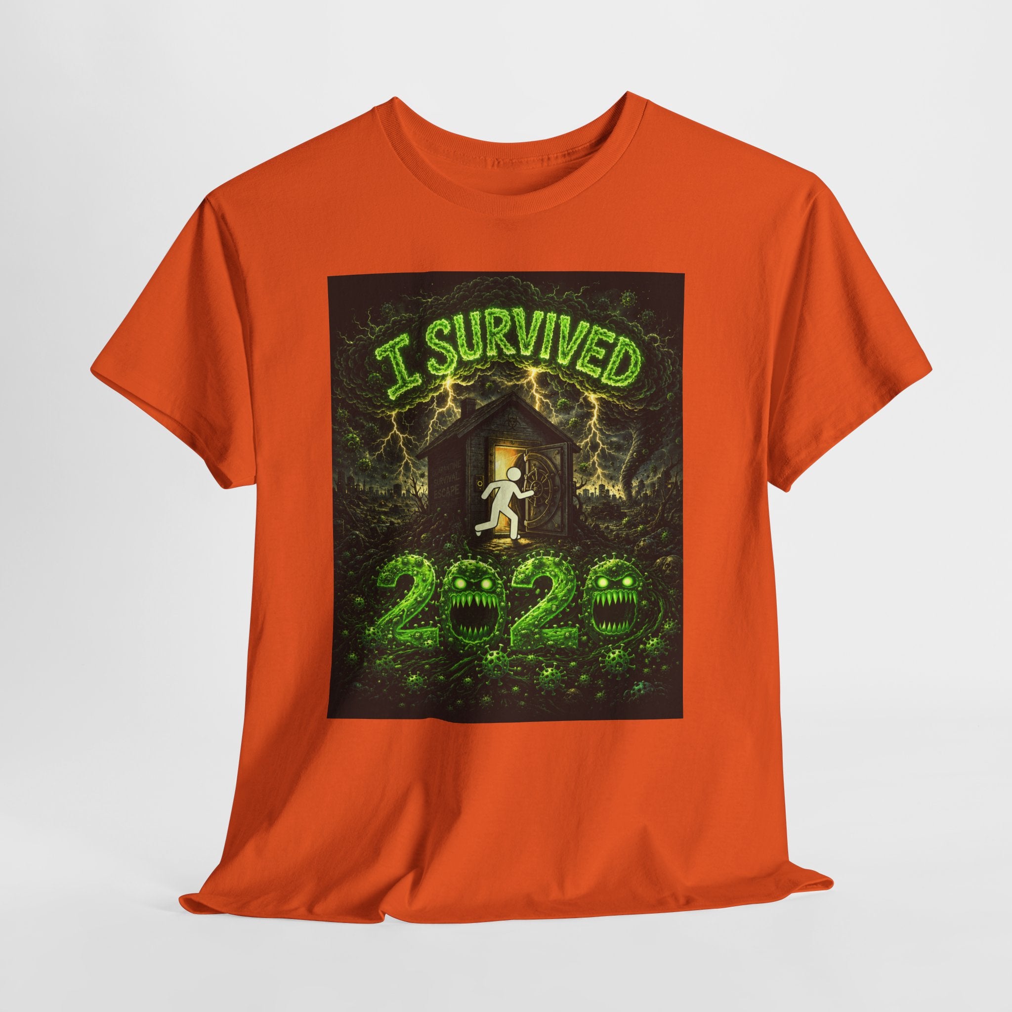 I Survived 2020 — S1:E5 "Delivery Doomsday" | Pandemic Edition Unisex Heavy Cotton Tee